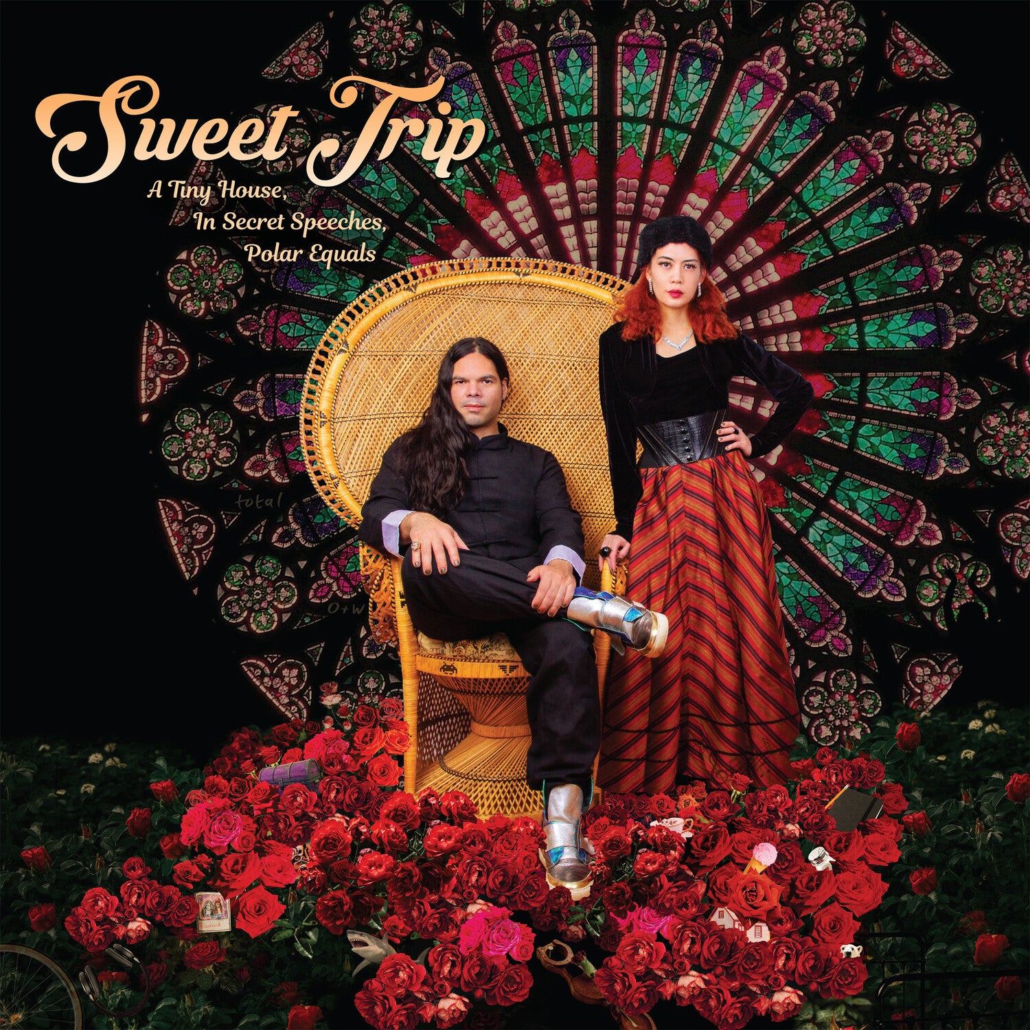 Sweet Trip - A Tiny House, In Secret Speeches, Polar Equals (Cover Option A) (Red Vinyl)
