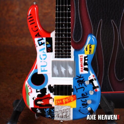 Axe Hvn Cp301 Flea Red Hot Chili Peppers Mini Bass - Axe Hvn Cp301 Flea Red Hot Chili Peppers Mini Bass