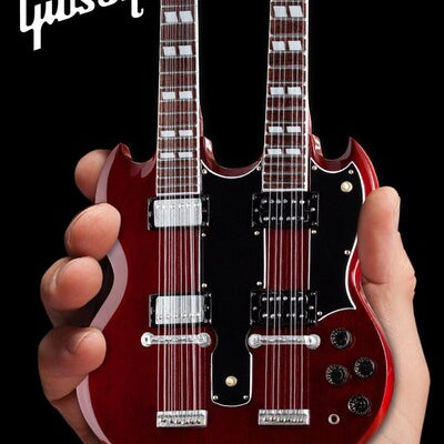 Axe Hvn Gg223 Gibson Sg Eds1275 Doubleneck Cherry - Axe Hvn Gg223 Gibson Sg Eds1275 Doubleneck Cherry