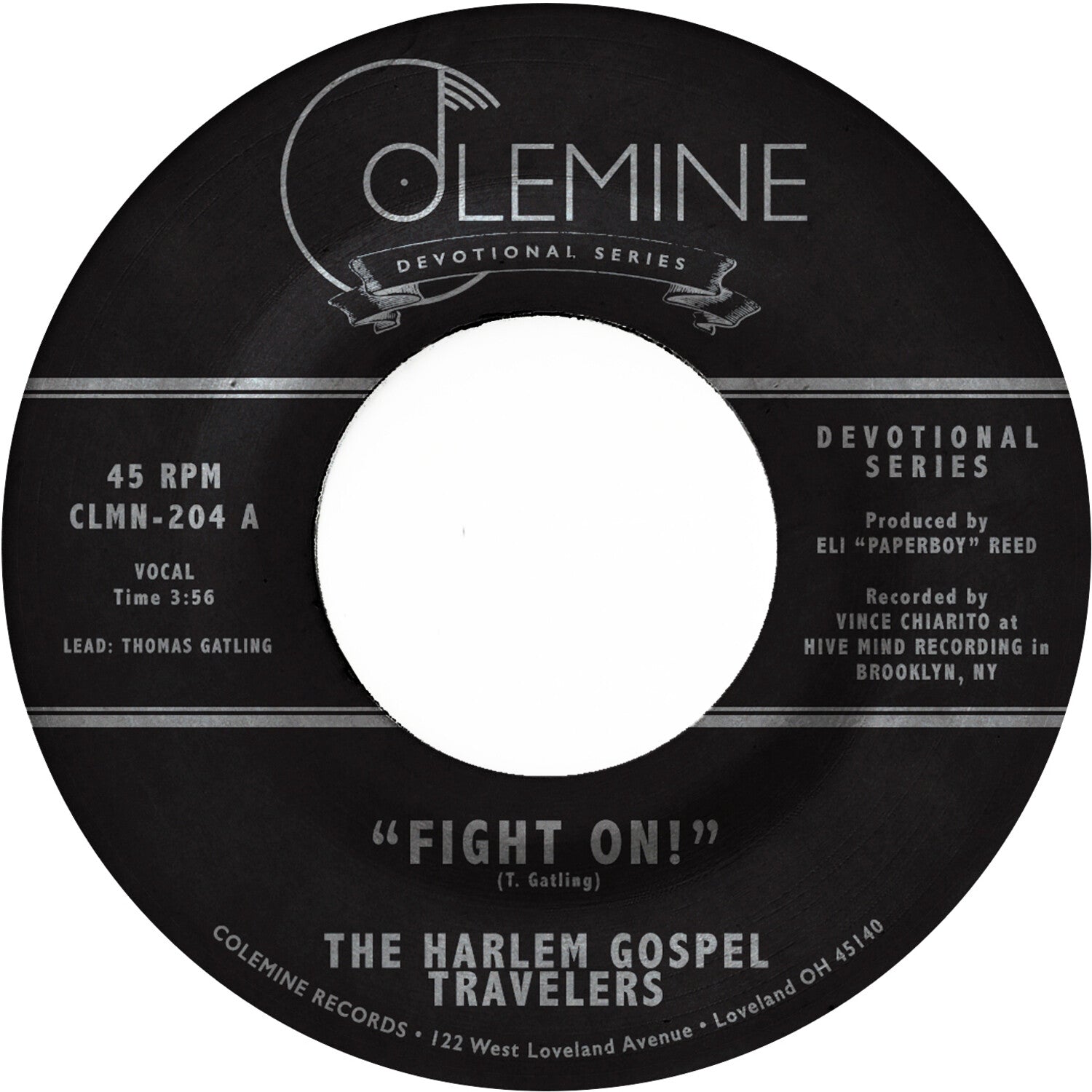 Harlem Gospel Travelers - Fight On! (Clear Vinyl)