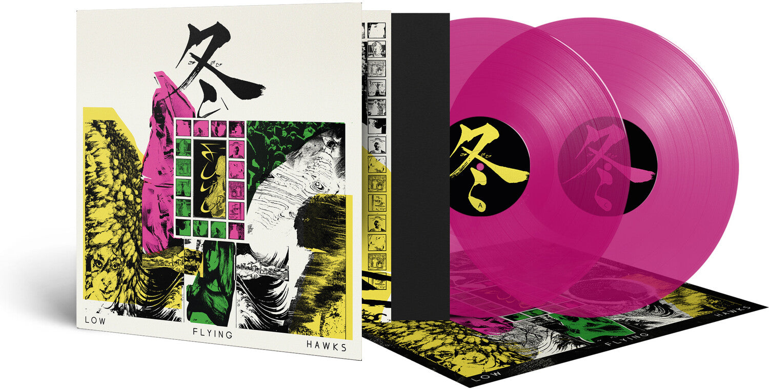 Low Flying Hawks - Fuyu 2xLP (Transparent Magenta Vinyl)