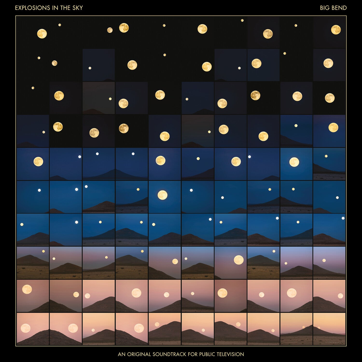 Explosions in the Sky - Big Bend (An Original Soundtrack for Public Television) (Blue Sky) 2xLP (Blue Vinyl)