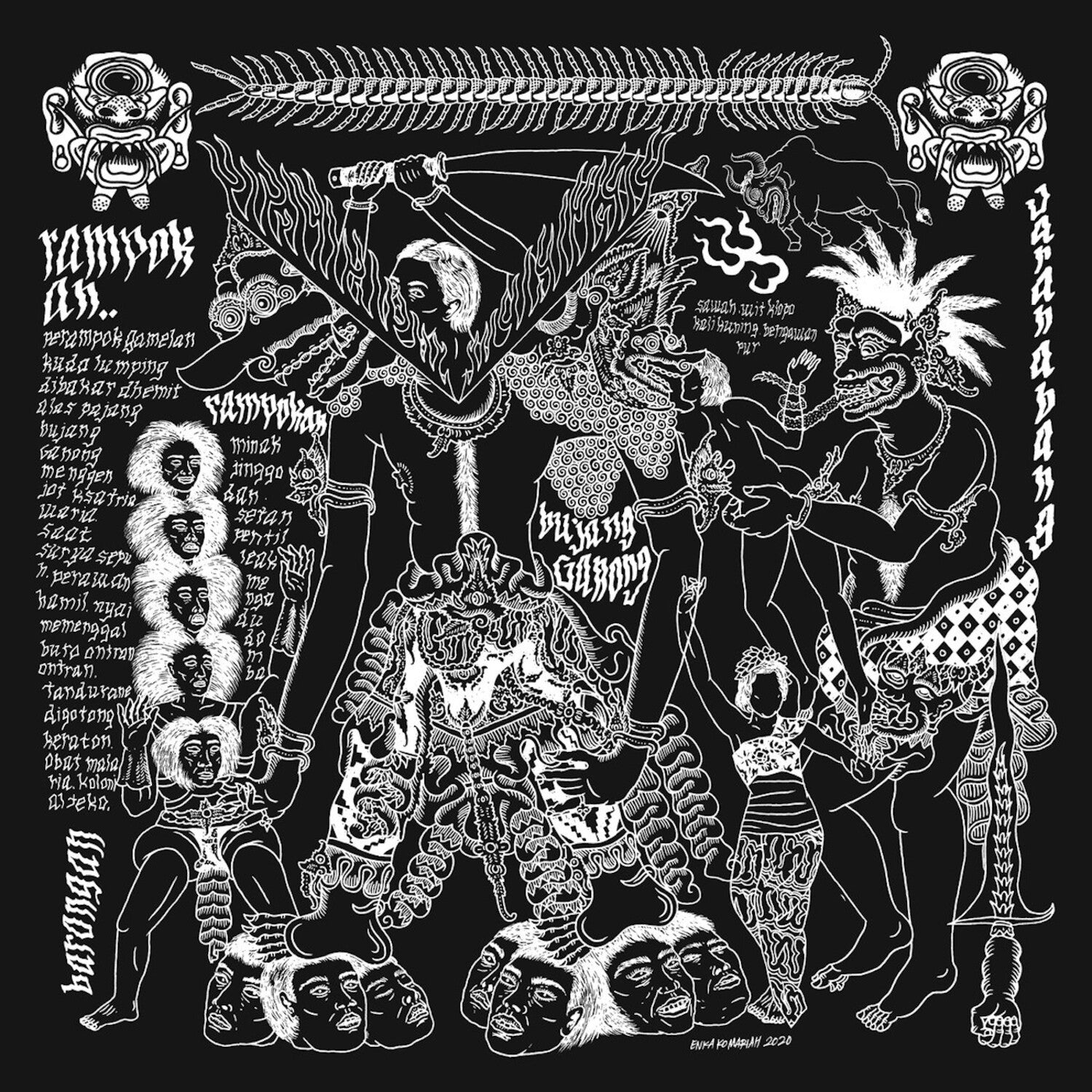 Raja Kirik - Rampokan 2xLP (White Vinyl)