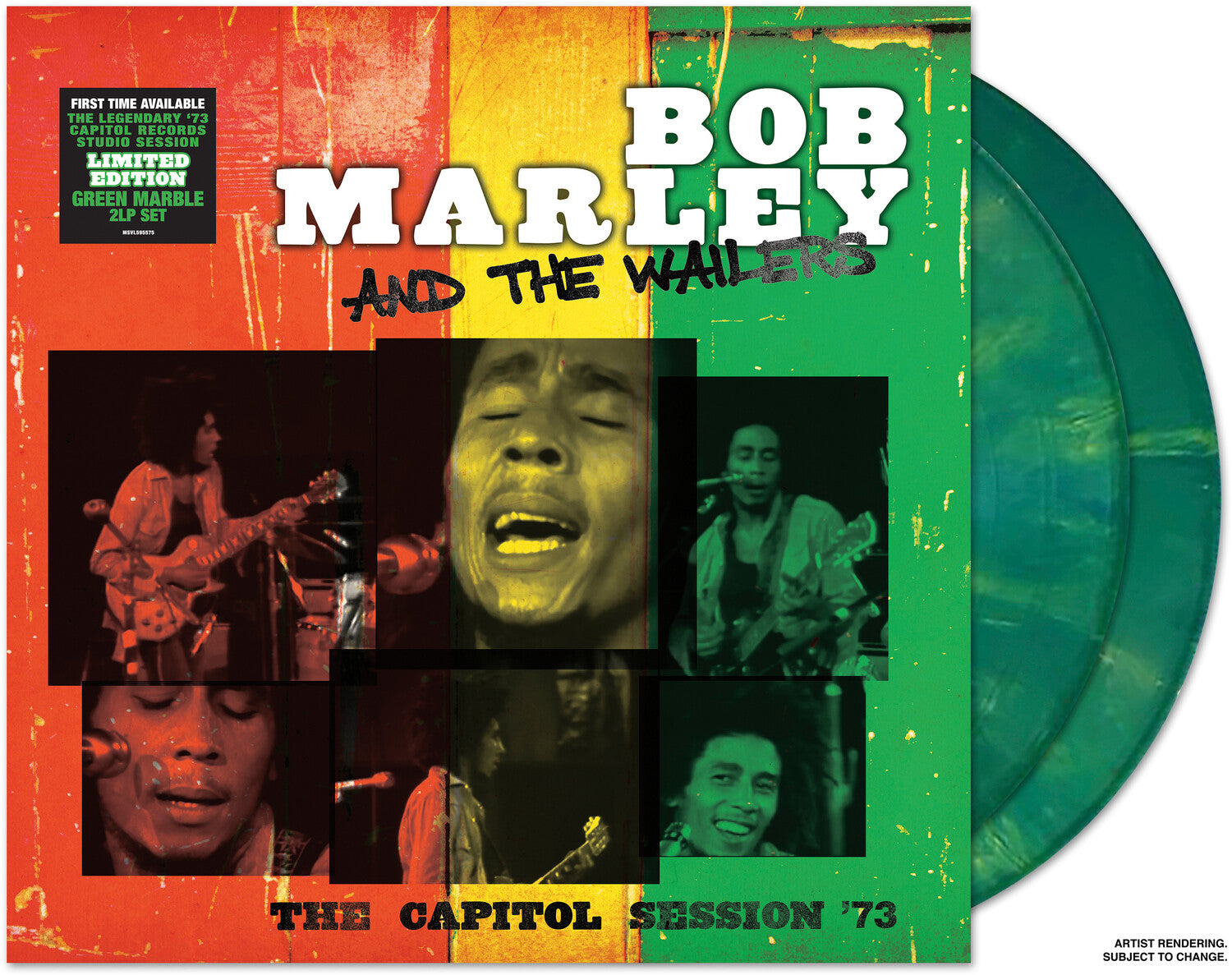 Bob Marley & the Wailers - The Capitol Session '73 2xLP (Green Vinyl)