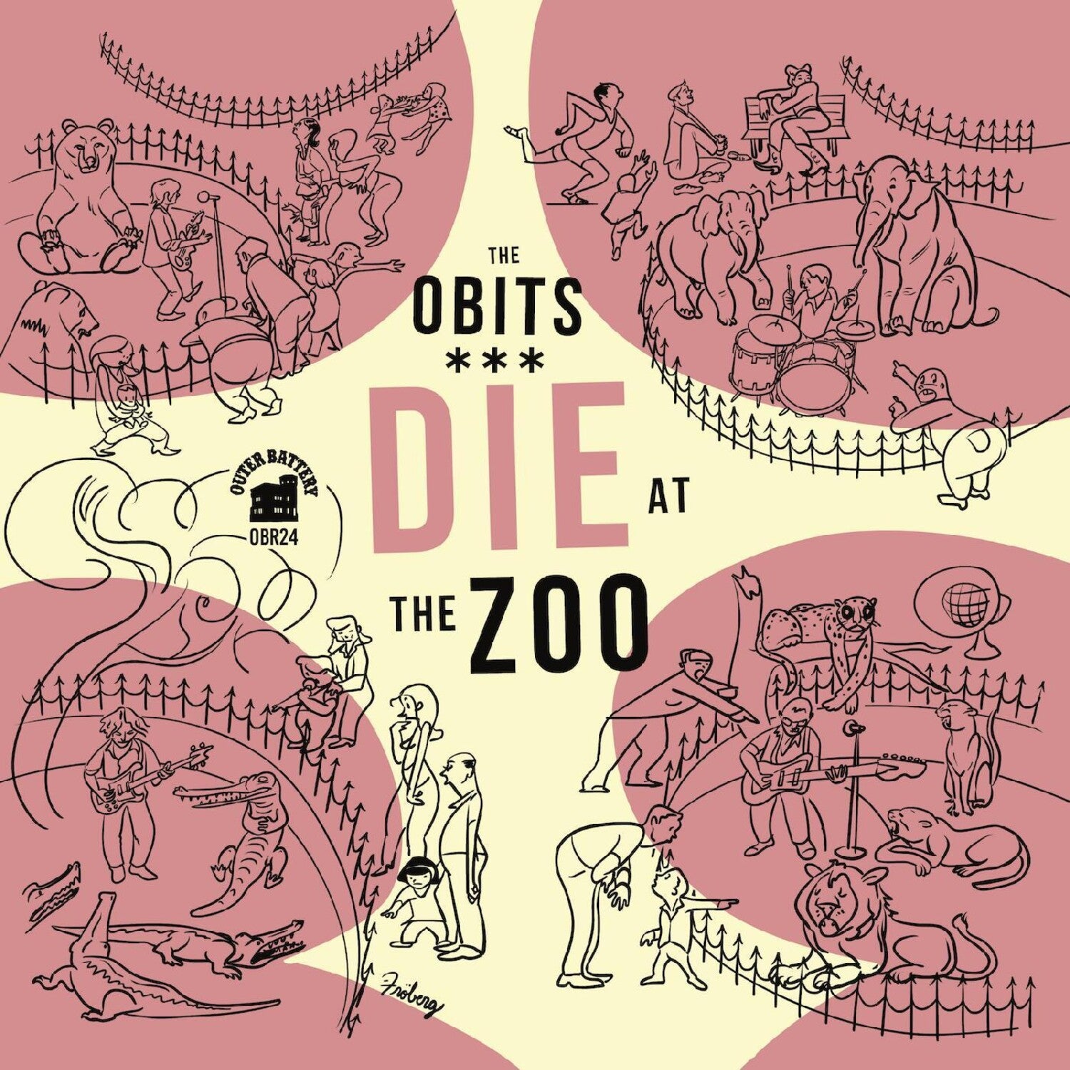 Obits - Die At The Zoo (Yellow Vinyl)