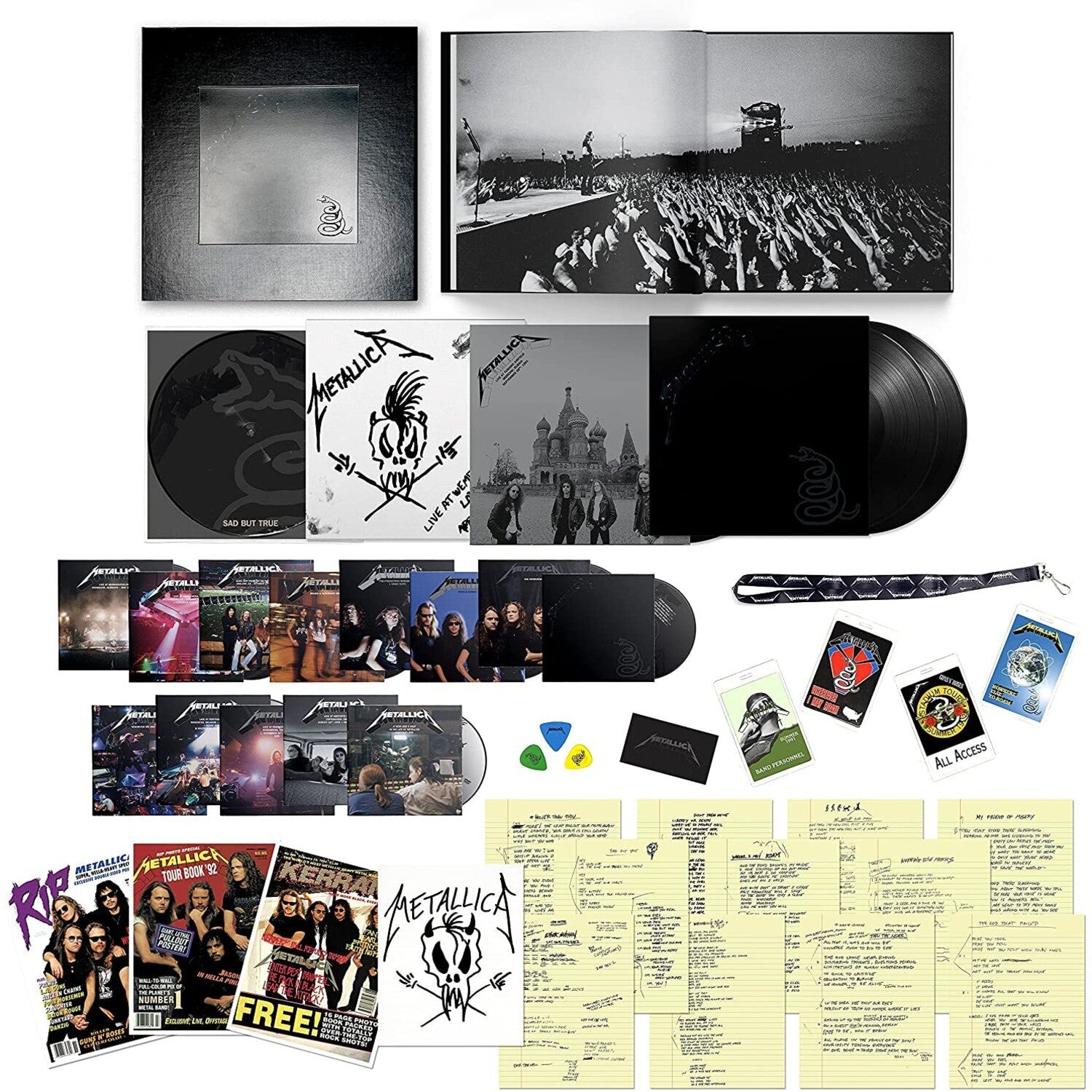 Metallica (14Cd)(6dvd) 25xLP (Remastered)