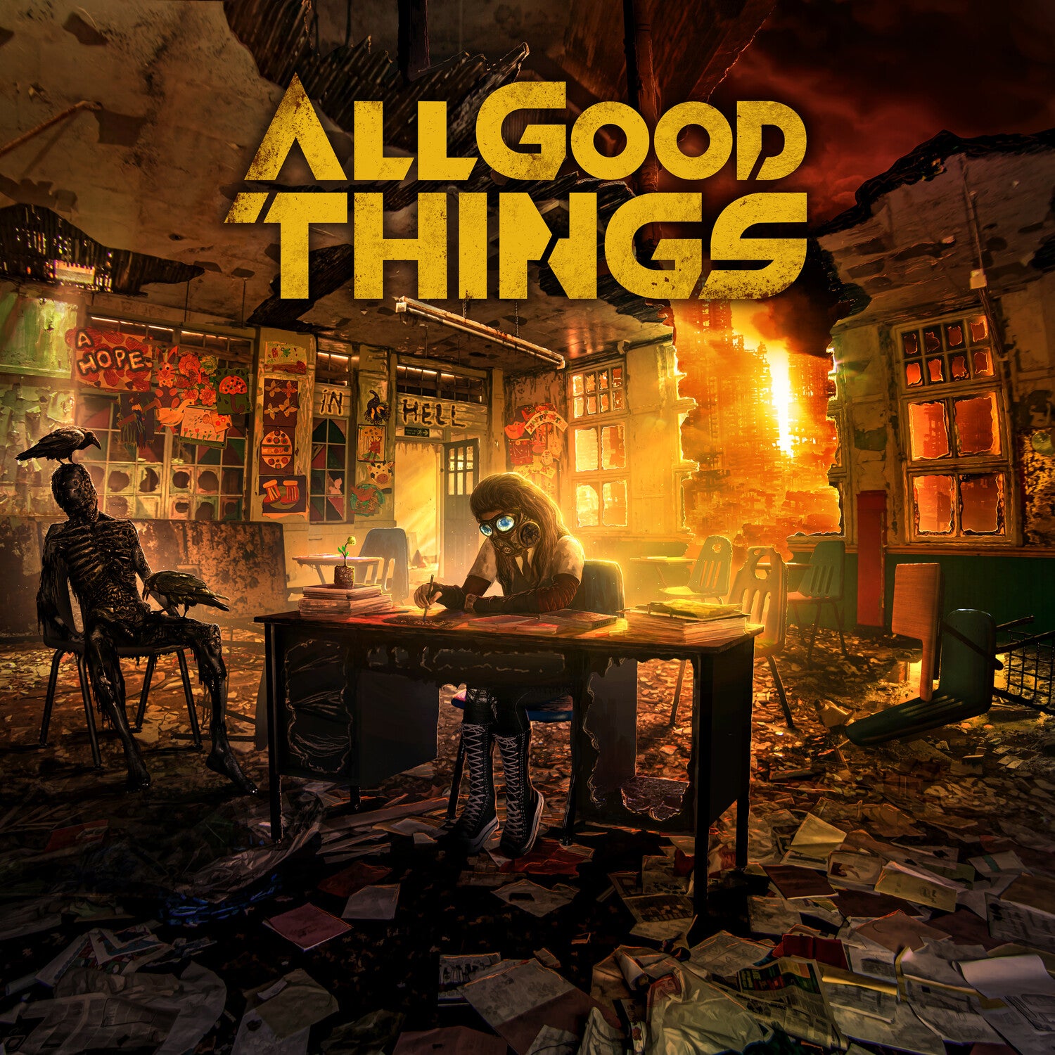 All Good Things - A Hope In Hell 2xLP (Orange Vinyl)