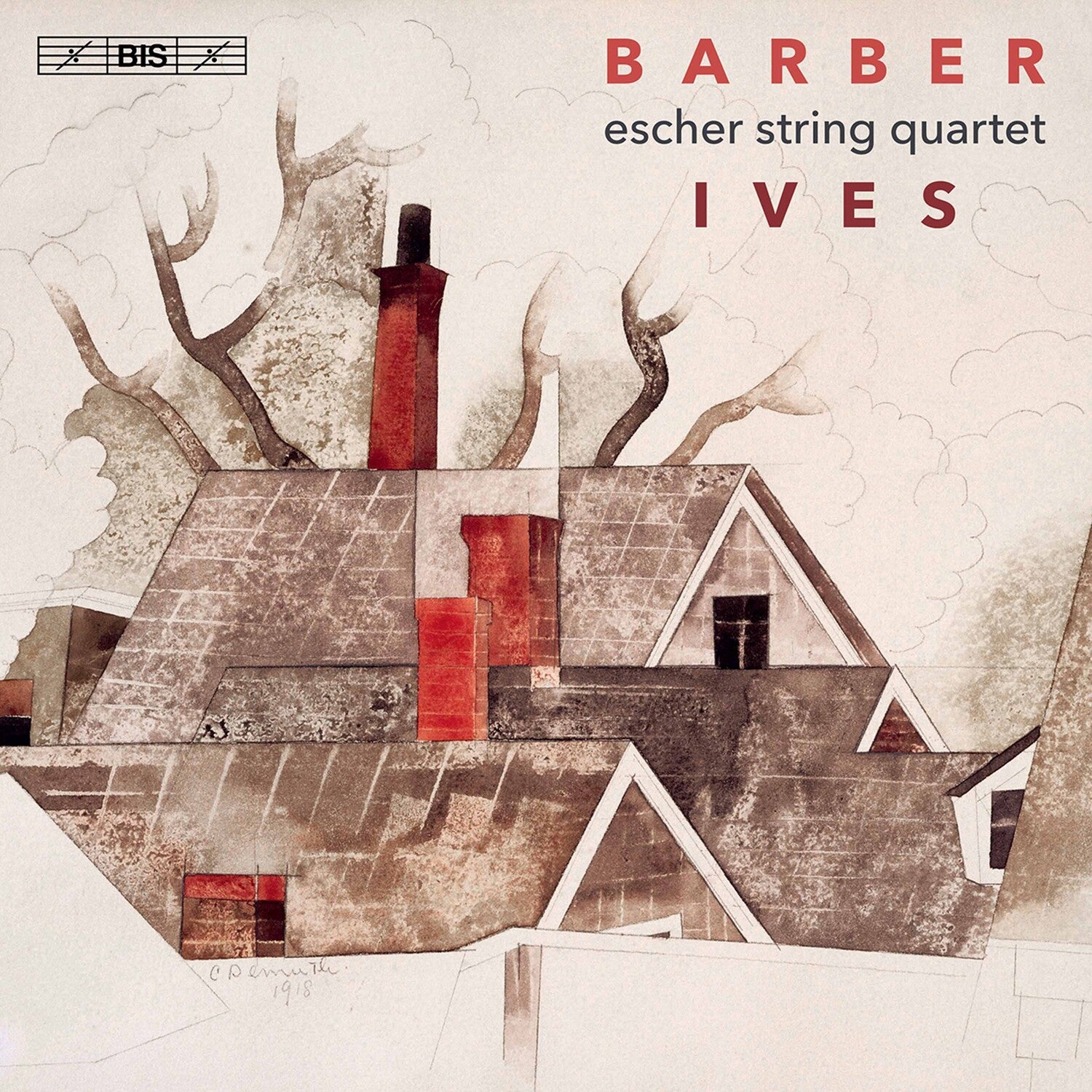 Barber / Escher Quartet - String Quartets