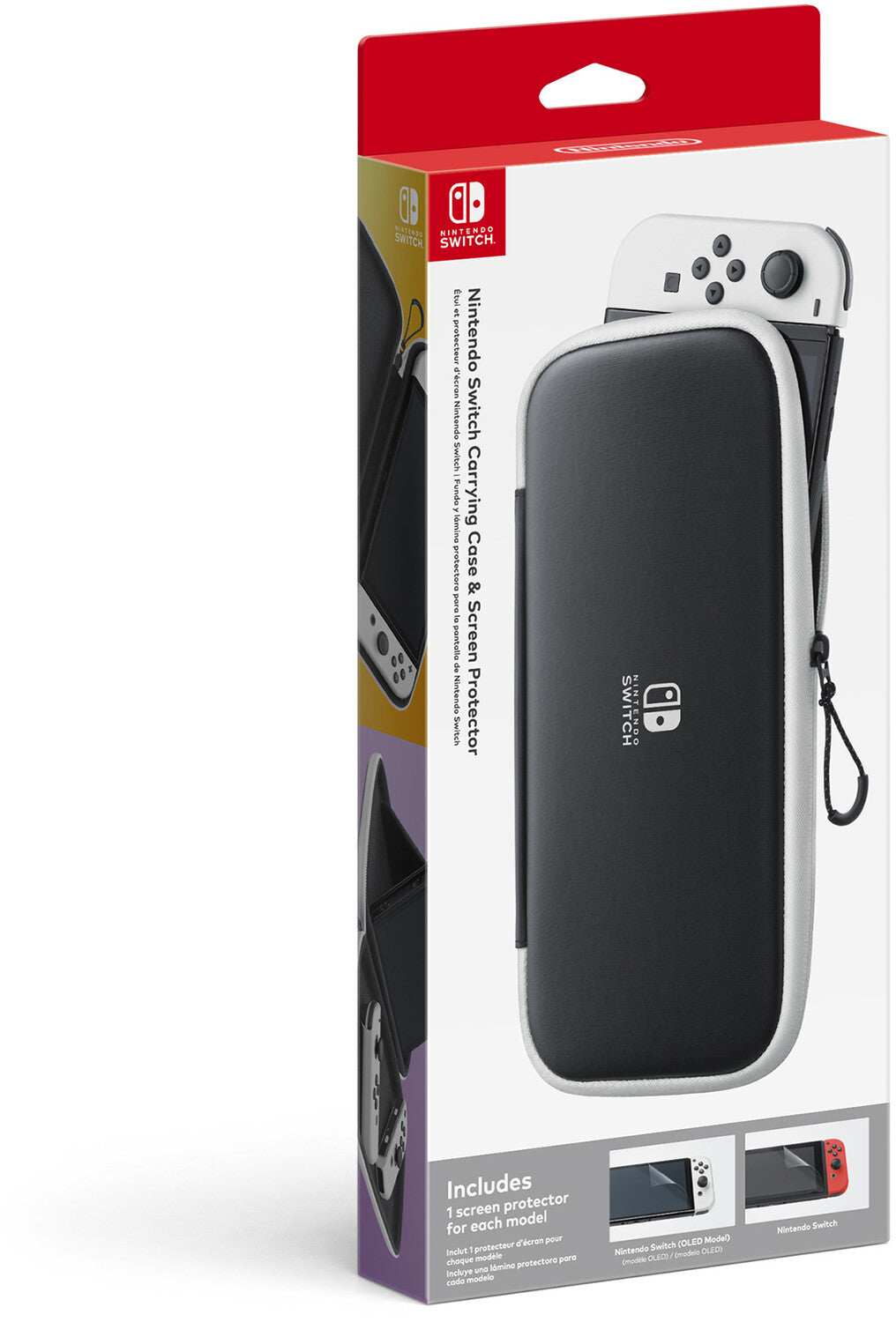 Switch Accessory: Case - Nintendo Carrying Case and Screen Protector