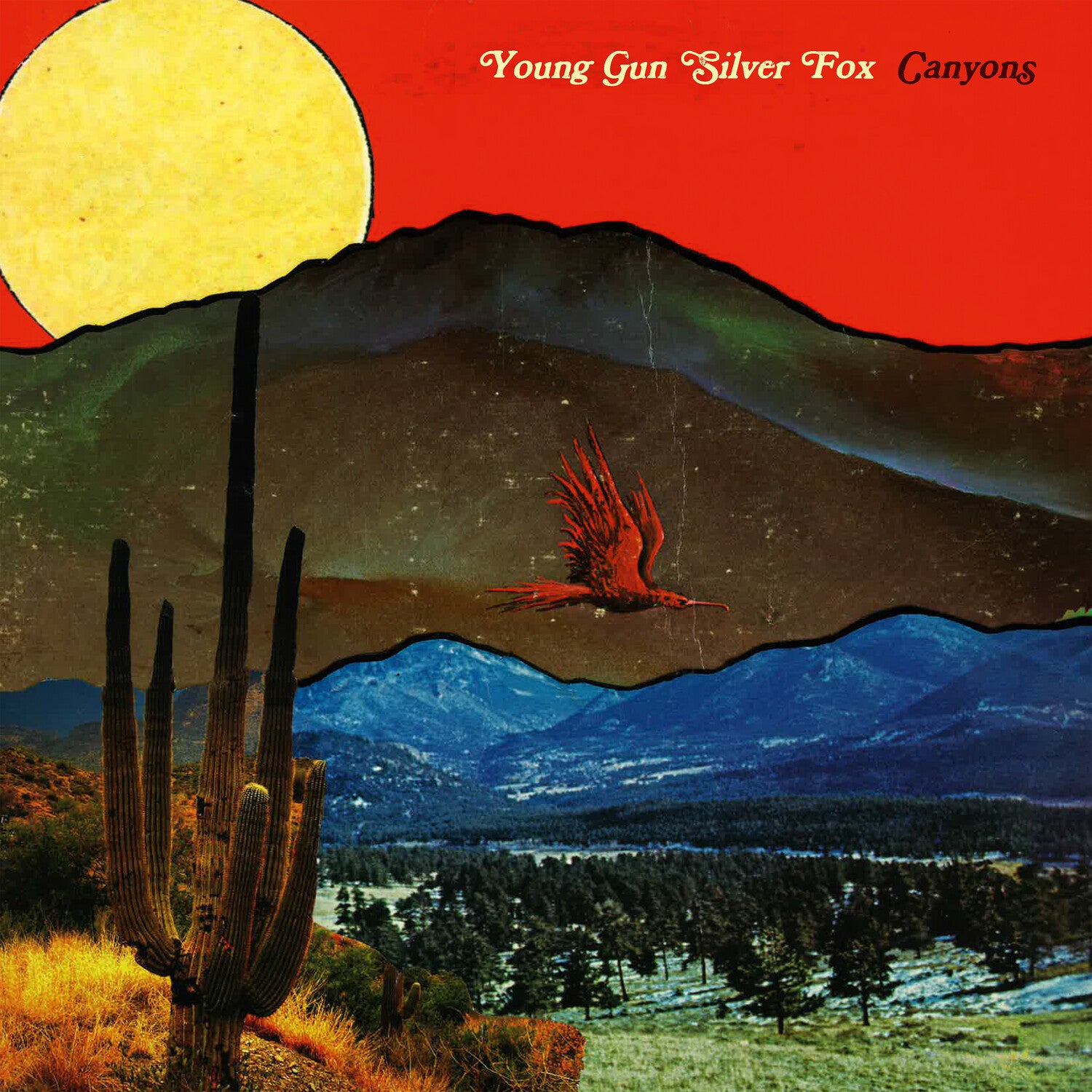 Young Gun Silver Fox - Canyons (Red Vinyl)