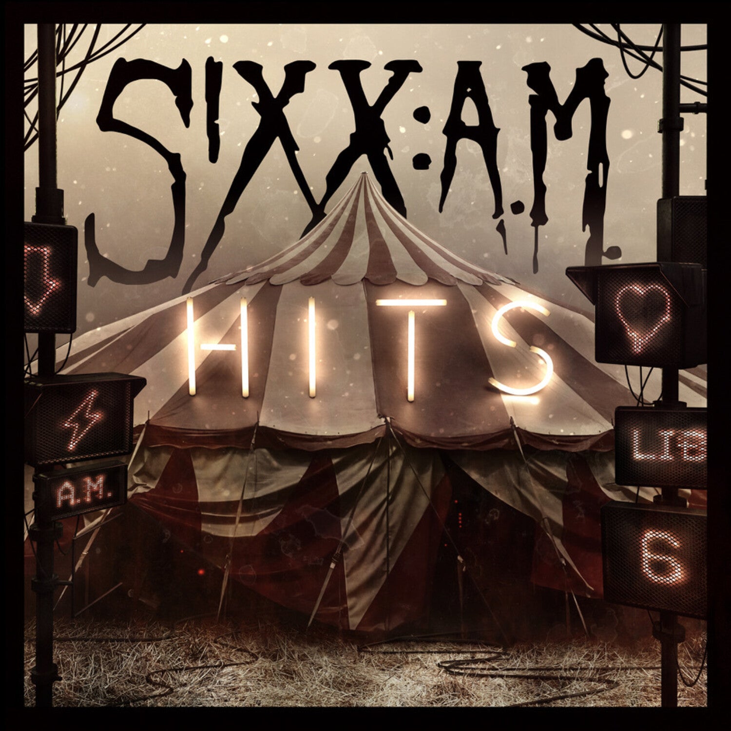 Sixx:a.M. - Hits 2xLP (Red Vinyl)