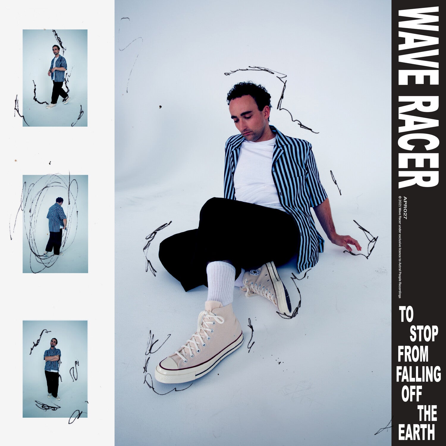 Wave Racer - To Stop From Falling Off The Earth (Blue Vinyl)