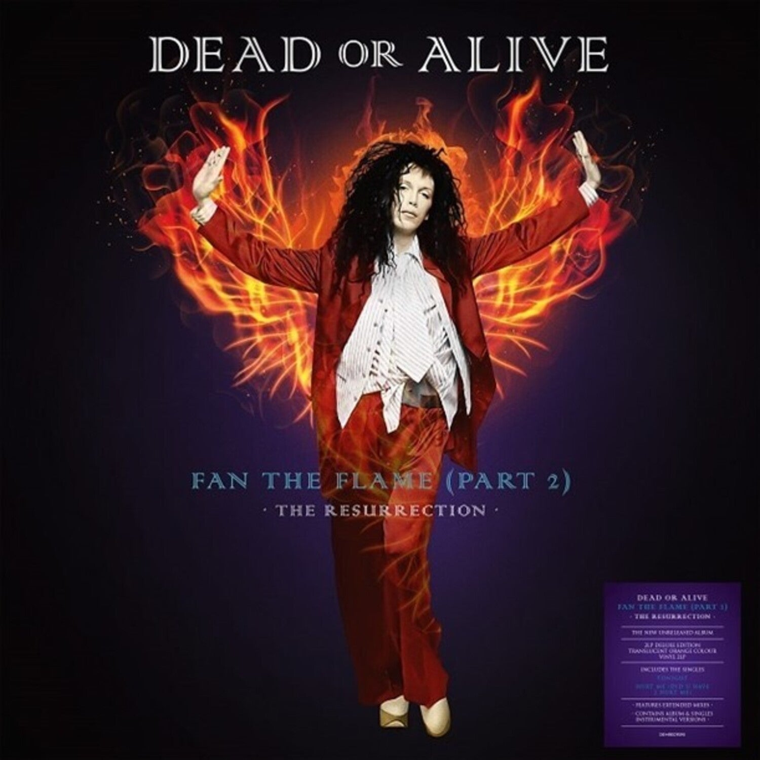 Dead or Alive - Fan The Flame (Part 2): The Resurrection 2xLP (Orange Vinyl)