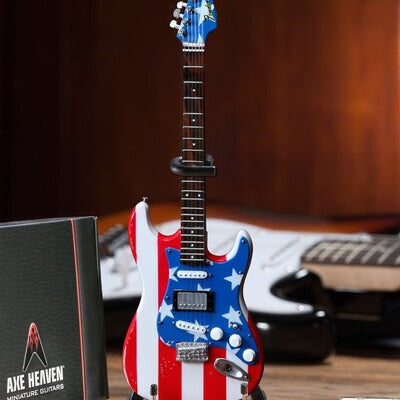AXE HVN FS011 WAYNE KRAMER MC5 STRAT STARS & STRIP - Axe Hvn Fs011 Wayne Kramer Mc5 Strat Stars & Strip