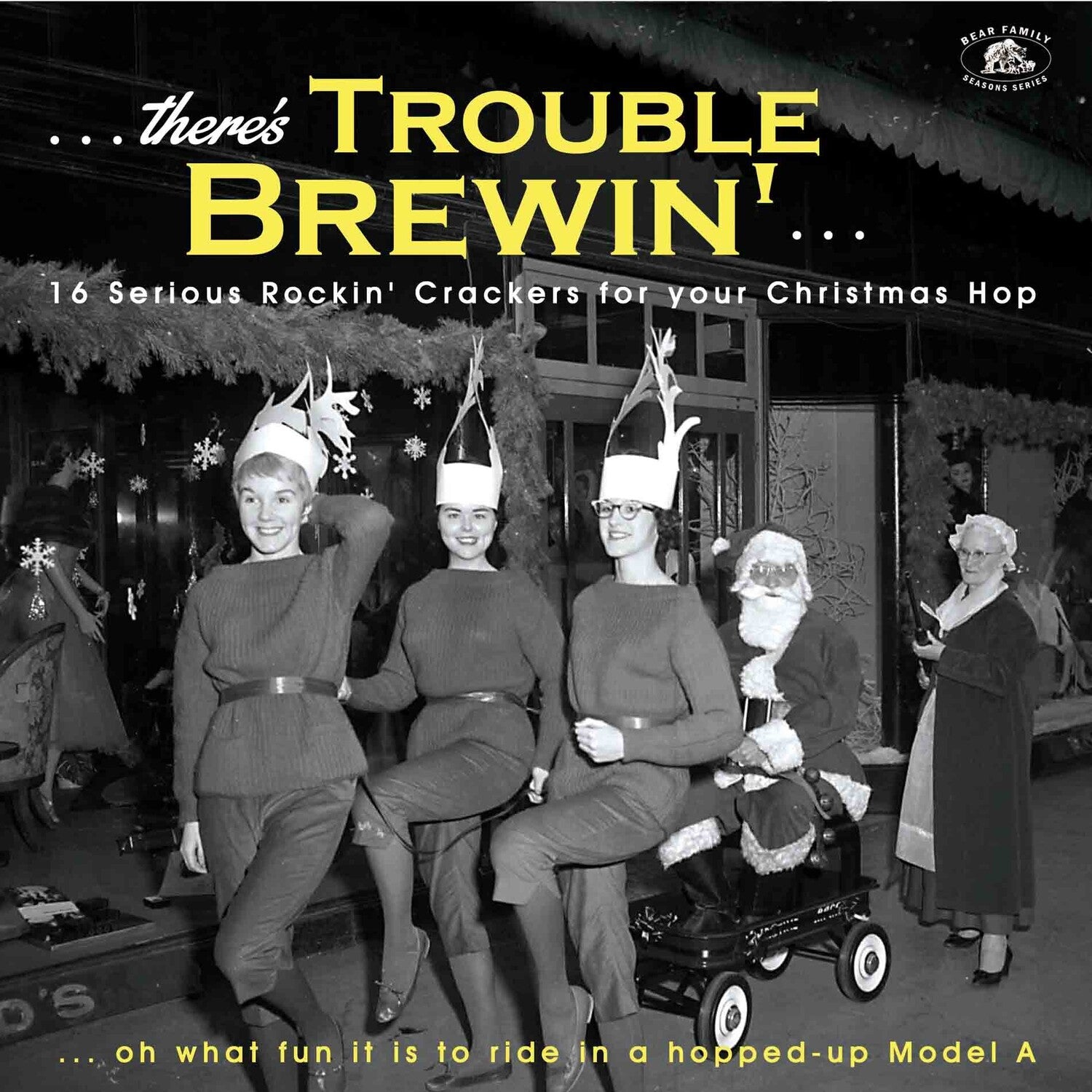 There's Trouble Brewin': 16 Serious Rocki' / Var - There's Trouble Brewin': 16 Serious Rocki' Crackers For Your Christmas Hop