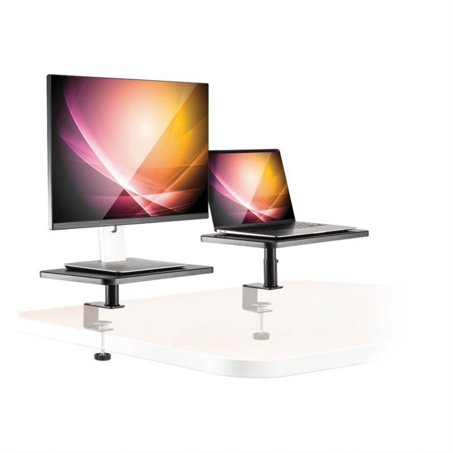Allsop 32457 Ascend Monitor / Laptop Stands Adjustable 2 Pack