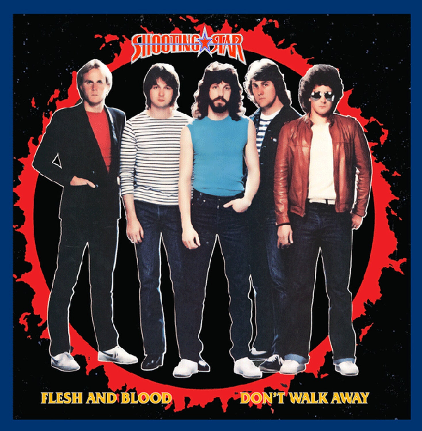 Shooting Star - Flesh & Blood / Don't Walk Away (Orange Vinyl)