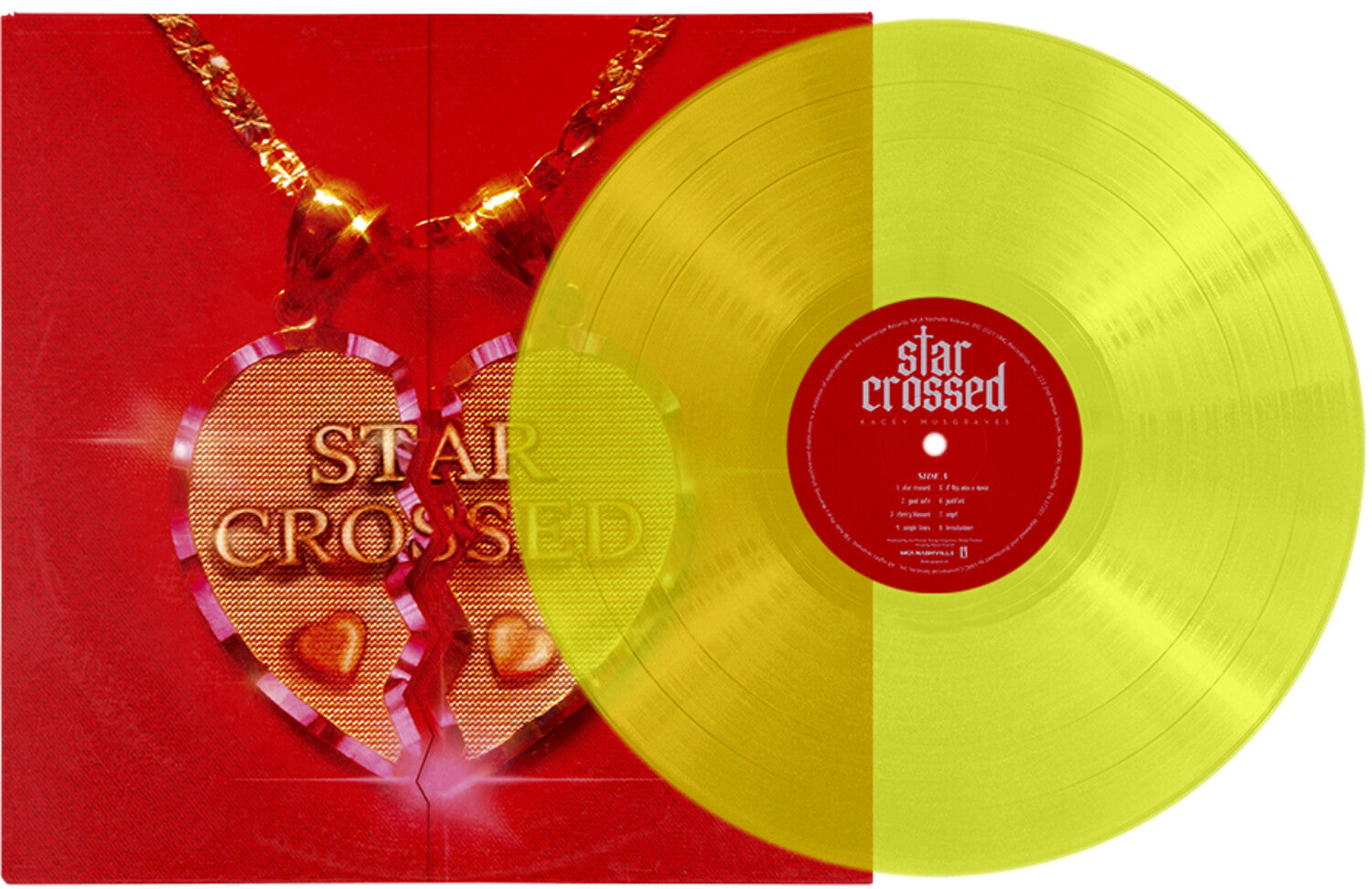 Kacey Musgraves - star-crossed (Neon Yellow) (Yellow Vinyl)