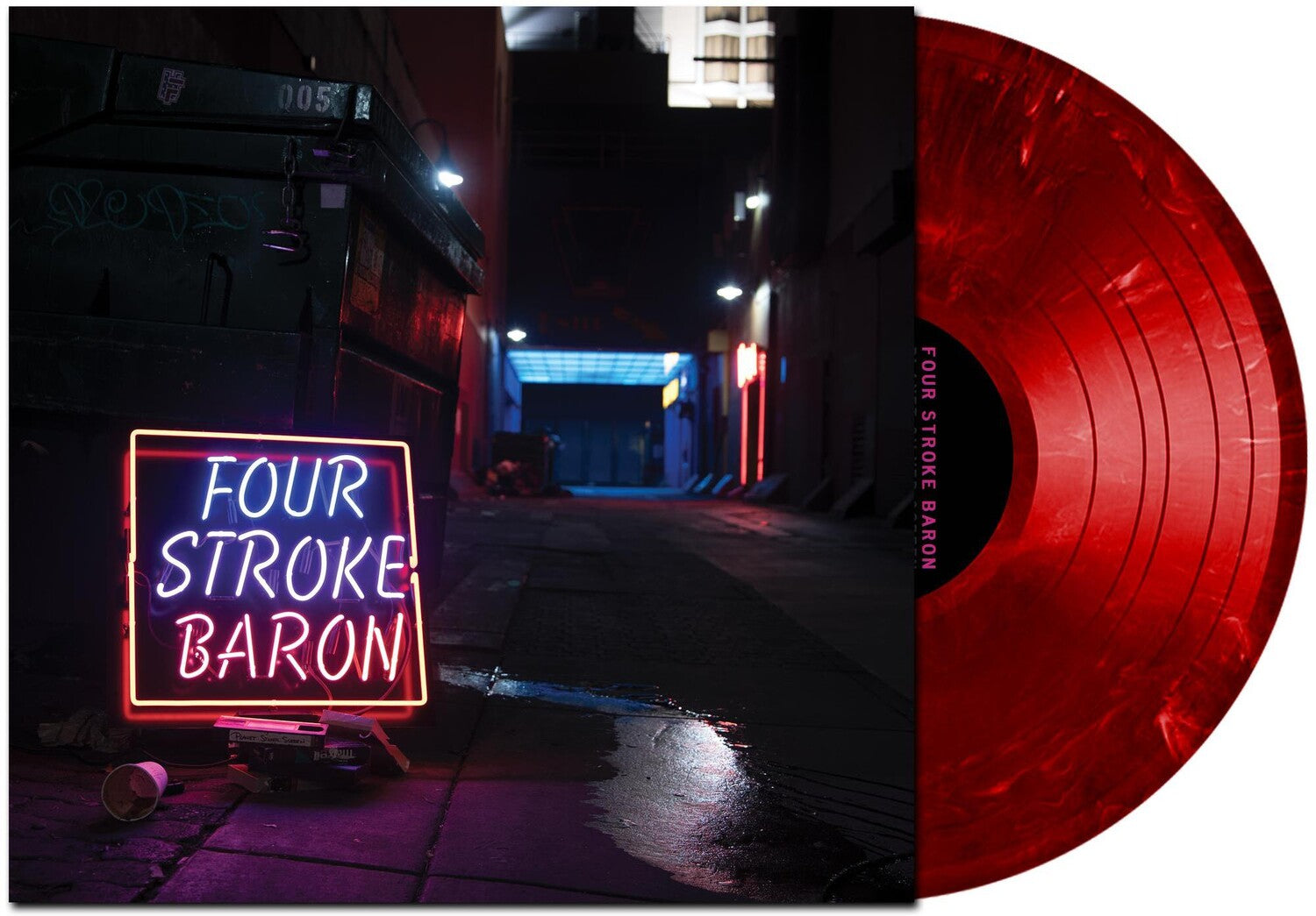 Four Stroke Baron - Planet Silver Screen (Clear Vinyl)