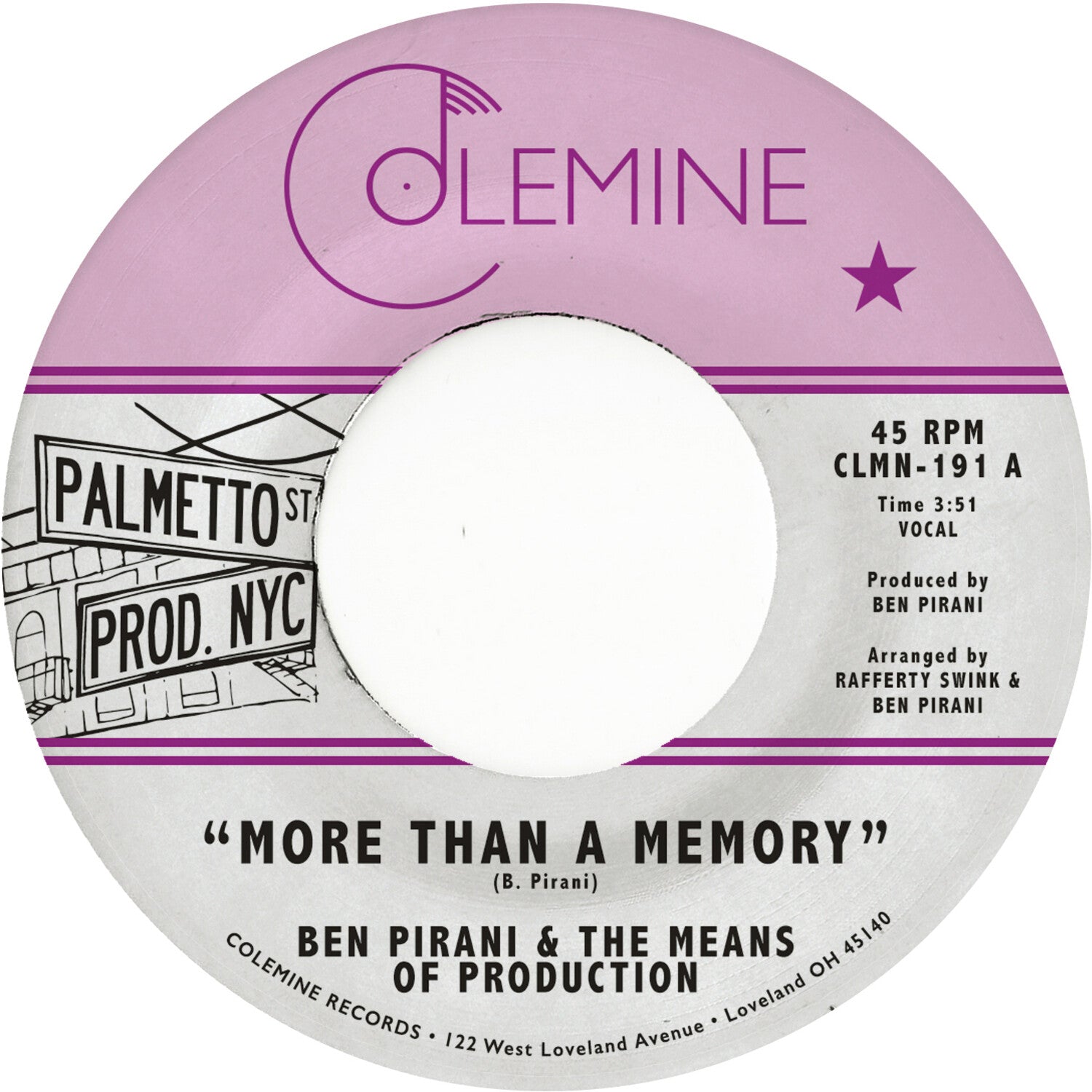 Ben Pirani - More Than A Memory