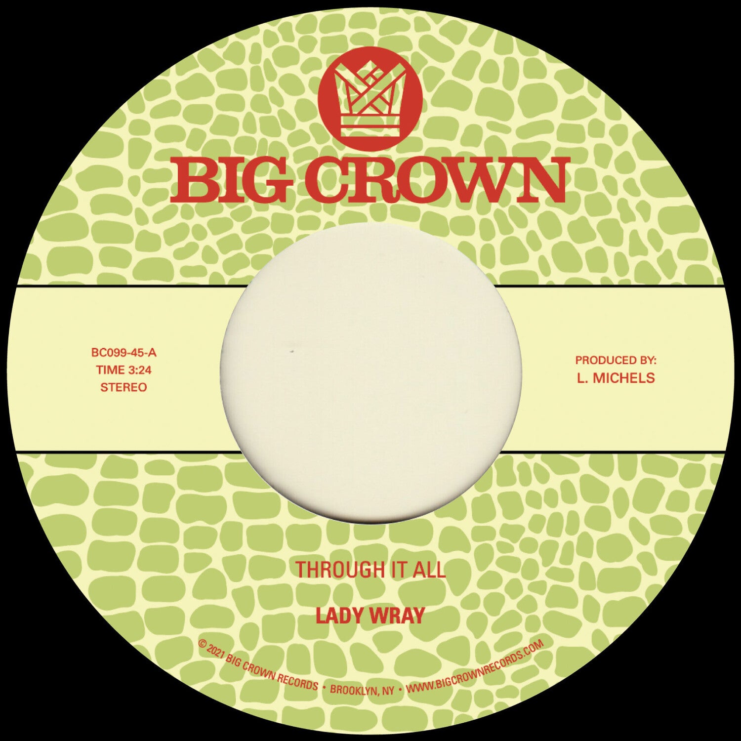 Lady Wray - Through It All b/w Under The Sun