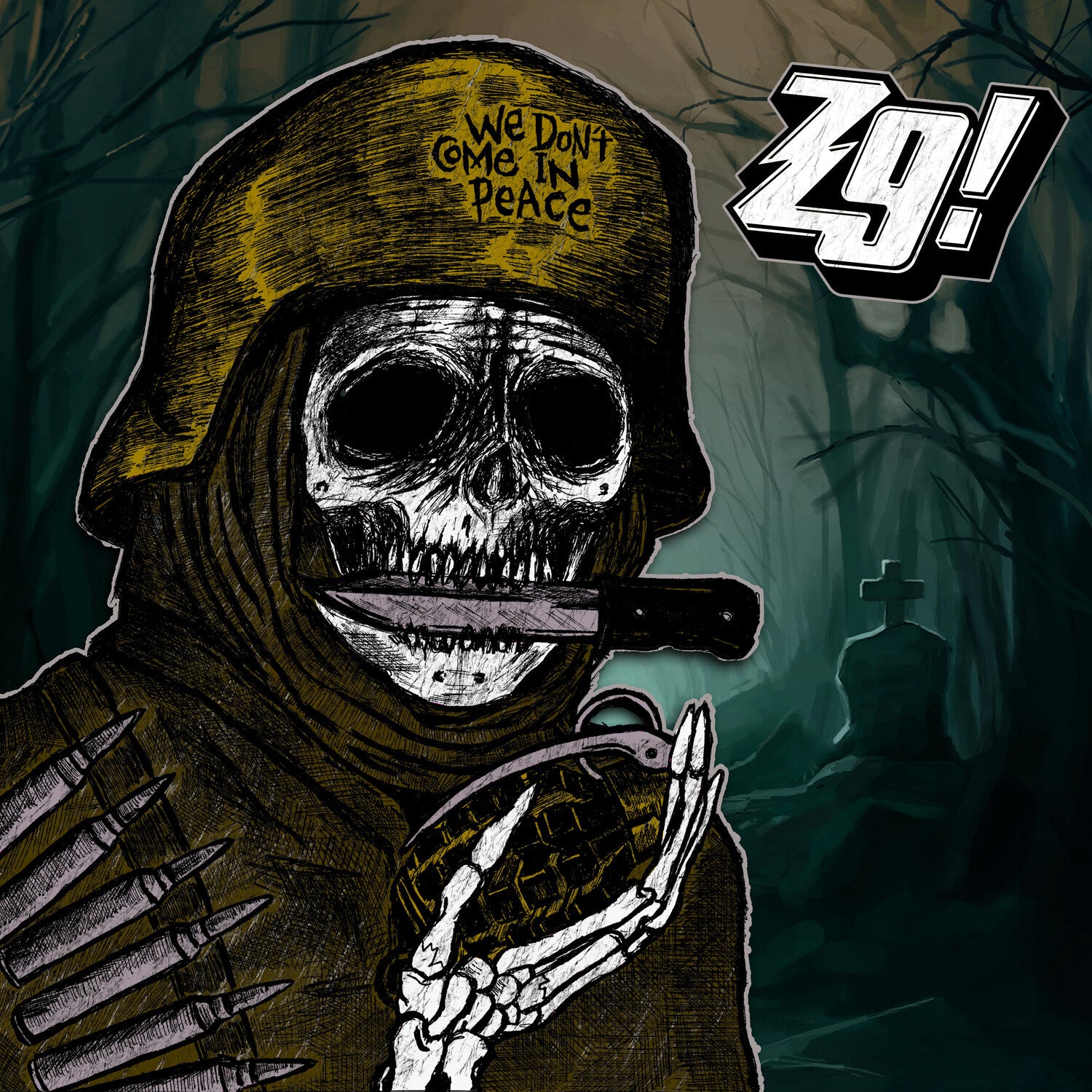 Z9! - We Don't Come In Peace 2xLP
