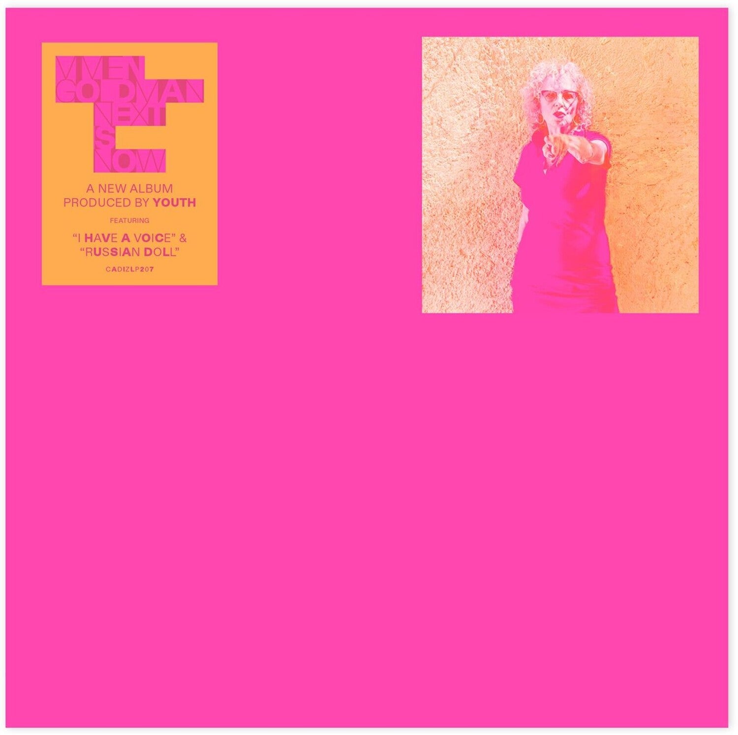 Vivien Goldman - Next Is Now (Pink Vinyl)