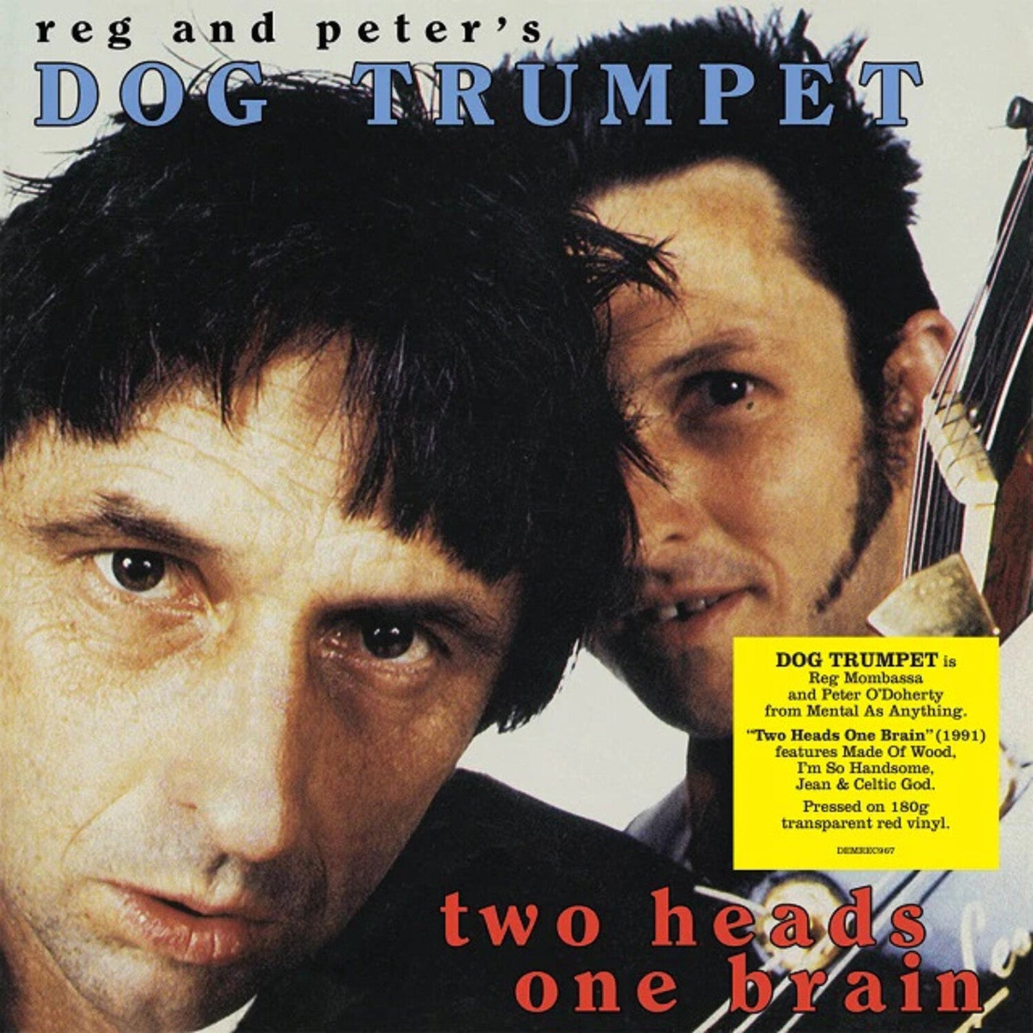 Dog Trumpet - Two Heads One Brain (Red Vinyl)