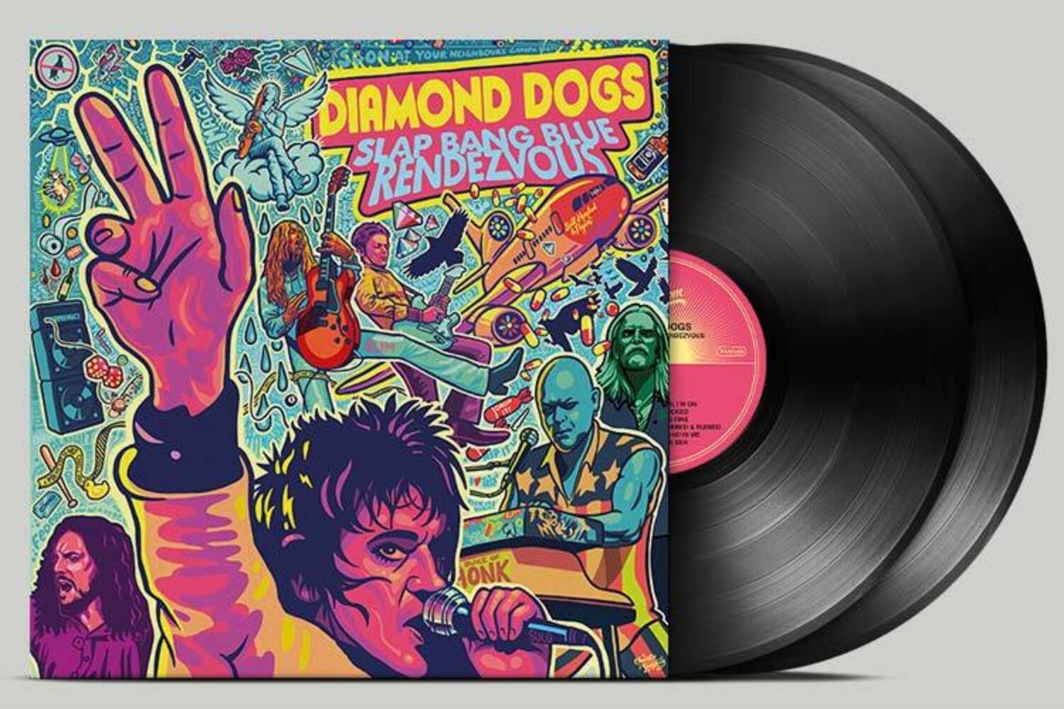 Diamond Dogs - Slap Bang Blue Rendezvous 2xLP