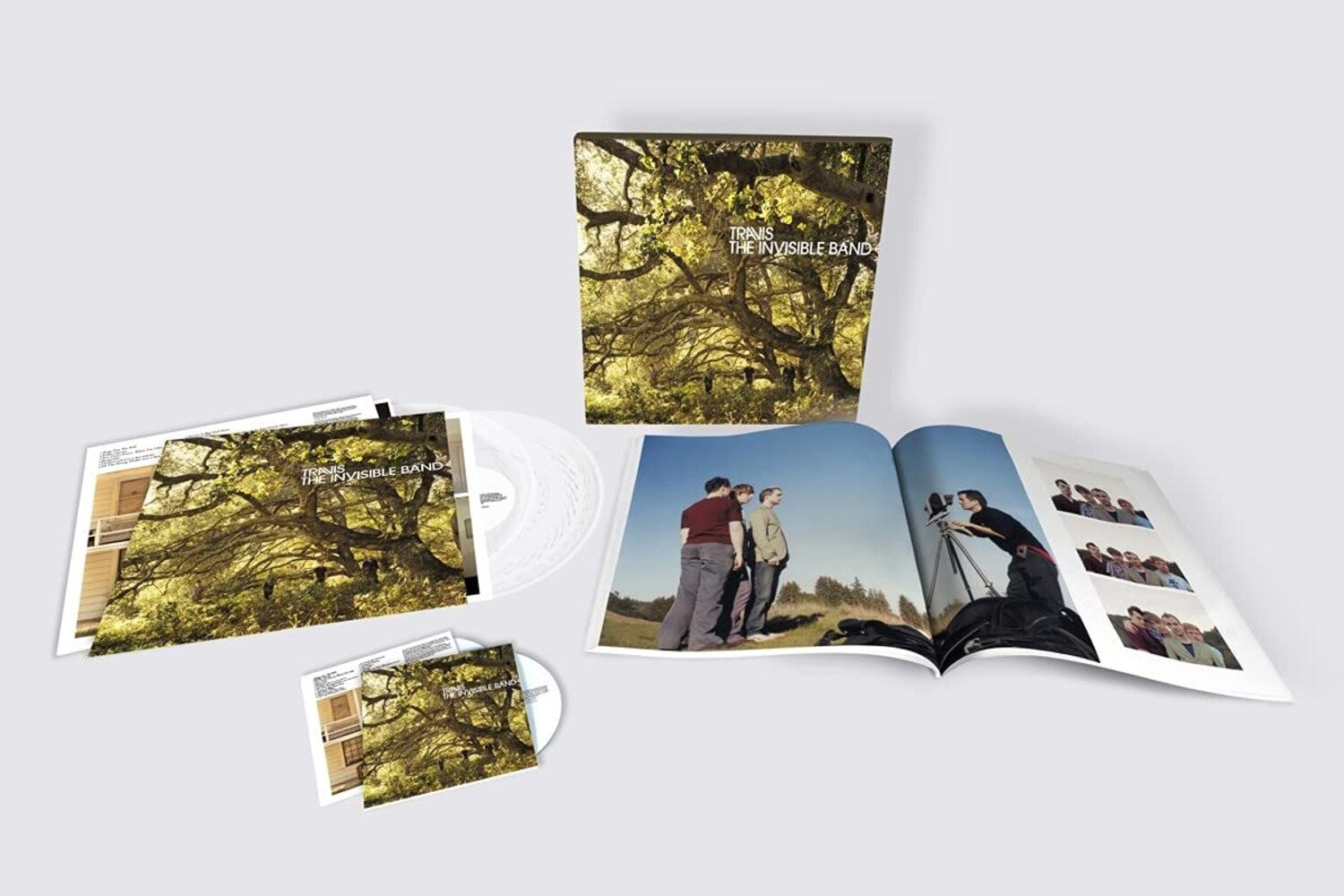 Travis - The Invisible Band 4xLP (Clear Vinyl)