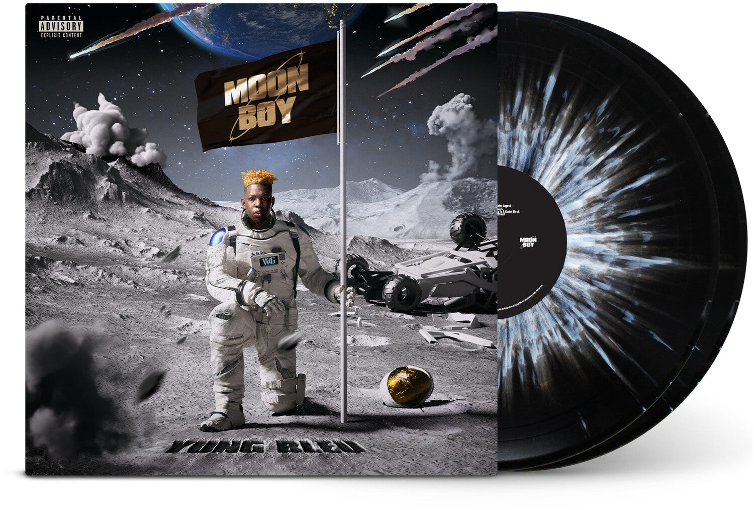 Yung Bleu - Moon Boy - Space & Stars Splatter Vinyl 2xLP