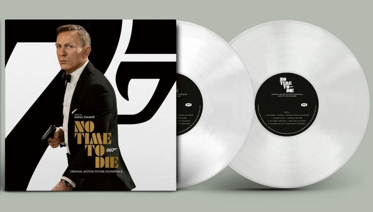 Hans Zimmer - No Time to Die 2xLP (White Vinyl)
