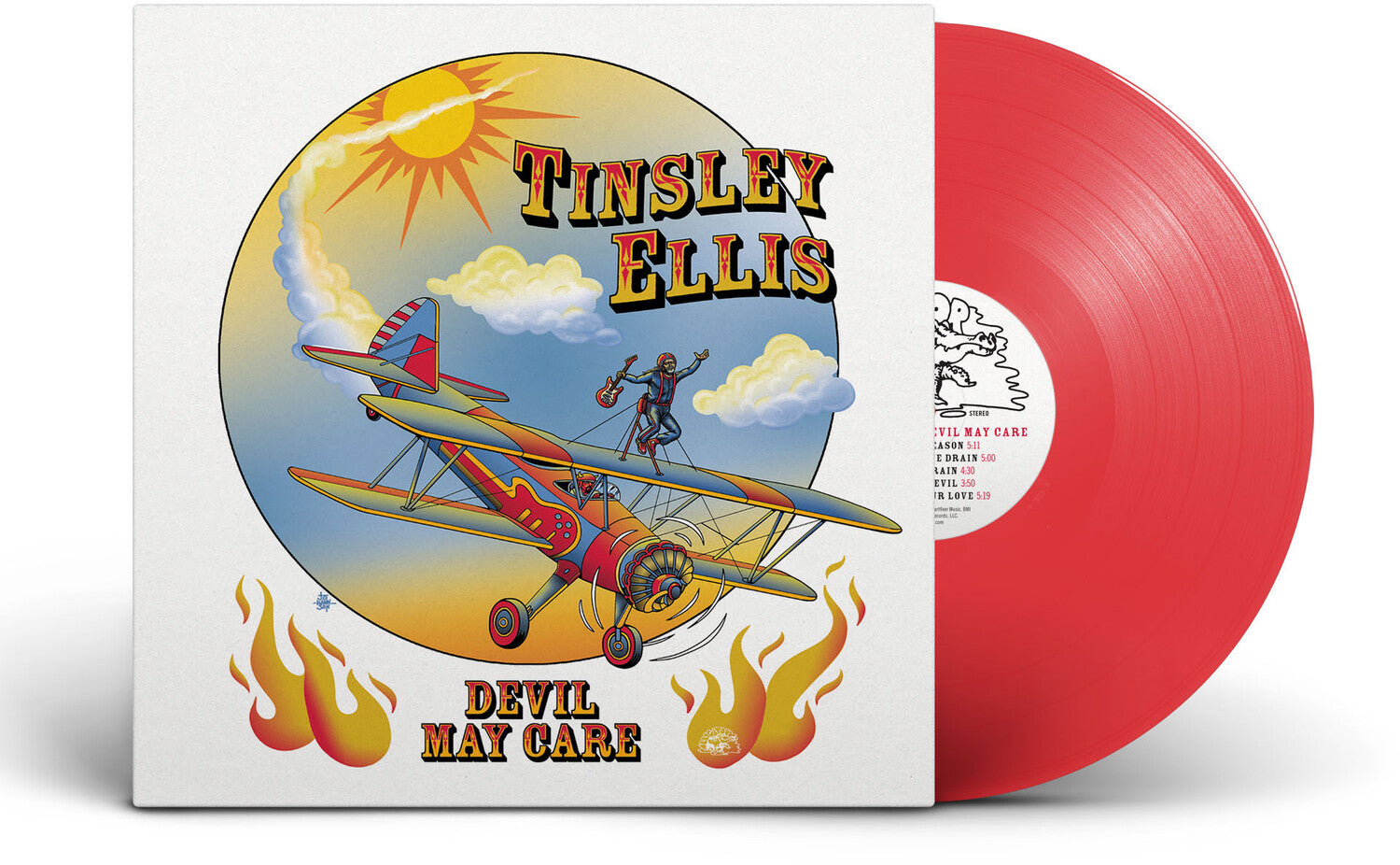 Tinsley Ellis - Devil May Care (Clear Vinyl)