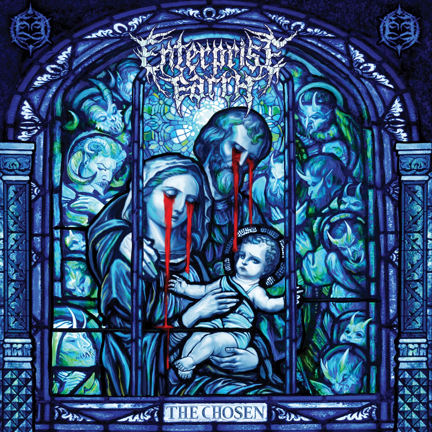 Enterprise Earth - The Chosen (Ghostly: Clear with Cobalt) 2xLP (Clear Vinyl)