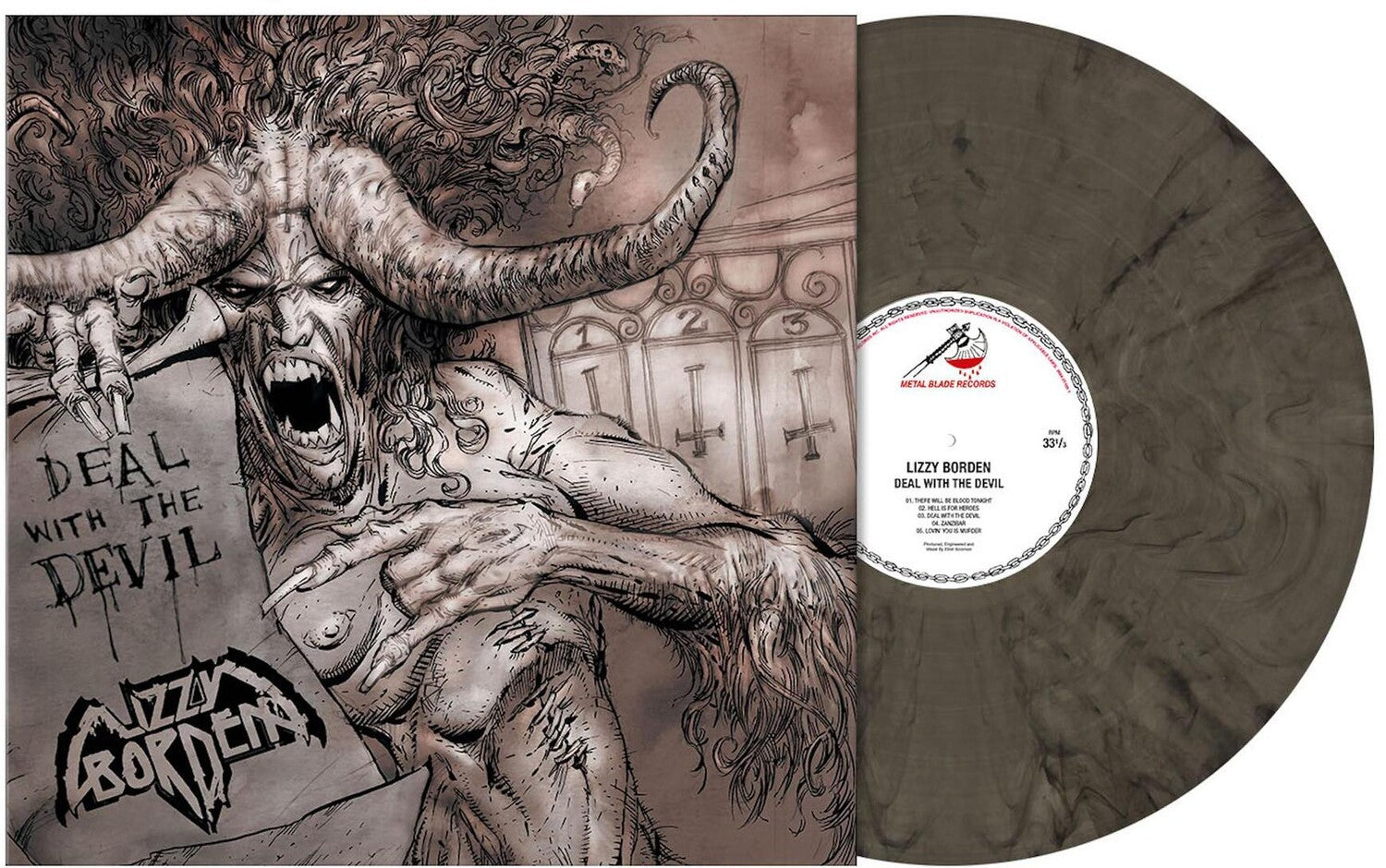 Lizzy Borden - Deal With The Devil (Clear Vinyl)
