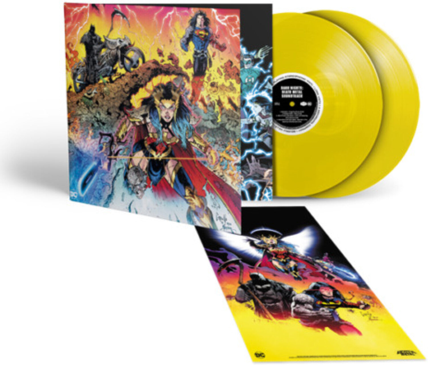 Dark Nights: Death Metal 2xLP (Yellow Vinyl)