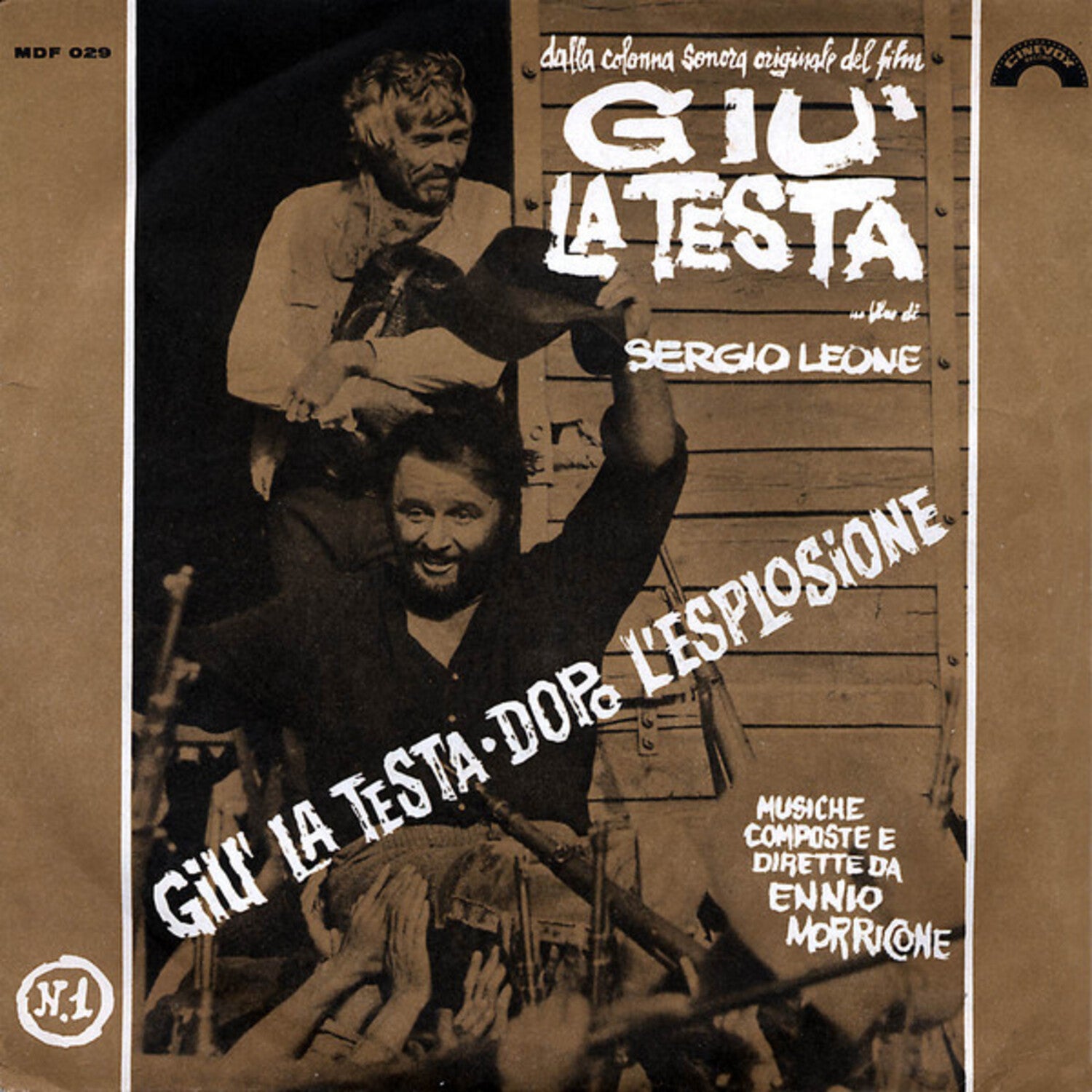Ennio Morricone - Giù La Testa (Duck, You Sucker, A Fistful of Dynamite) (Original Soundtrack) (Clear Vinyl)