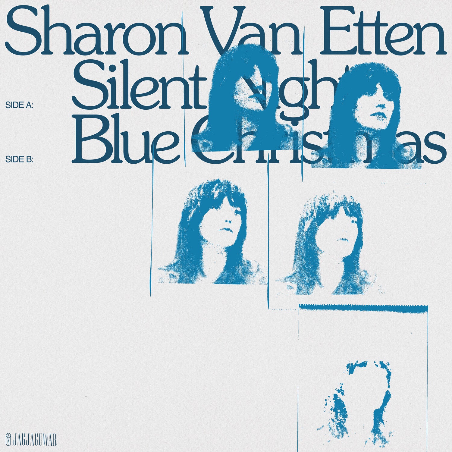 Sharon Van Etten - Silent Night / Blue Christmas (Clear Blue) (Clear Vinyl)
