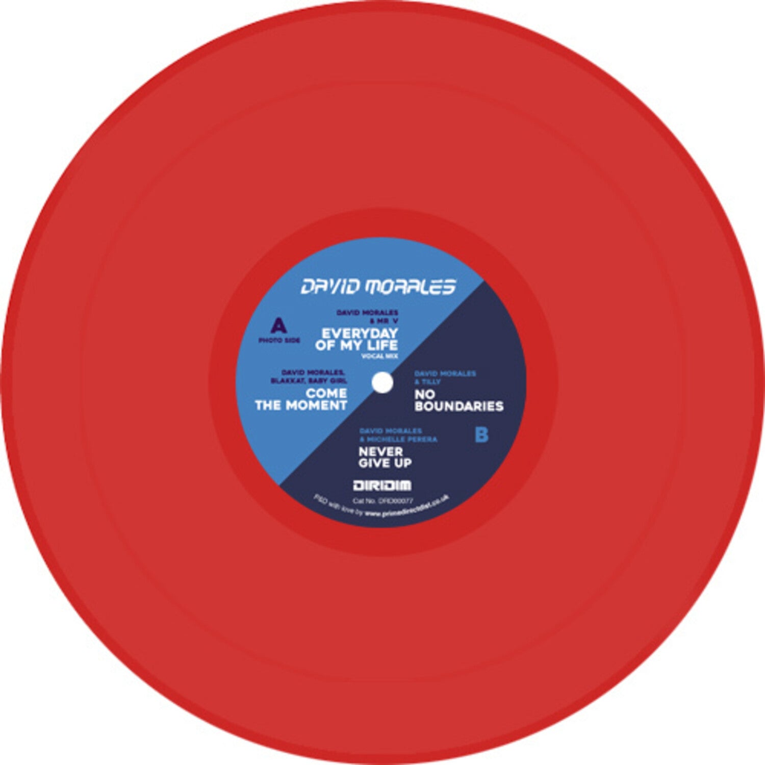 David Morales - Rise Album Sampler (Red Vinyl)