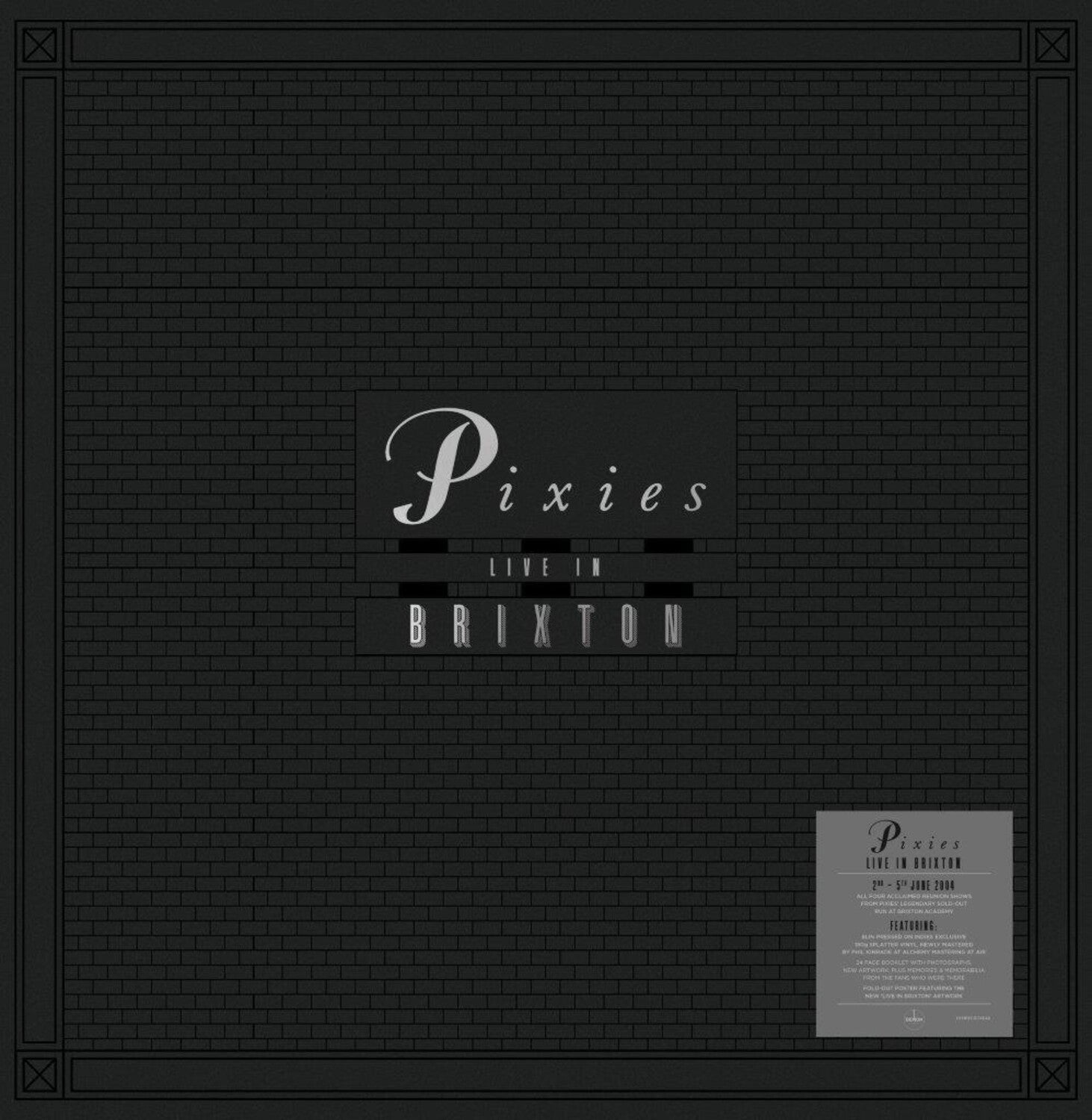 Pixies - Live In Brixton 8xLP (Clear Vinyl)