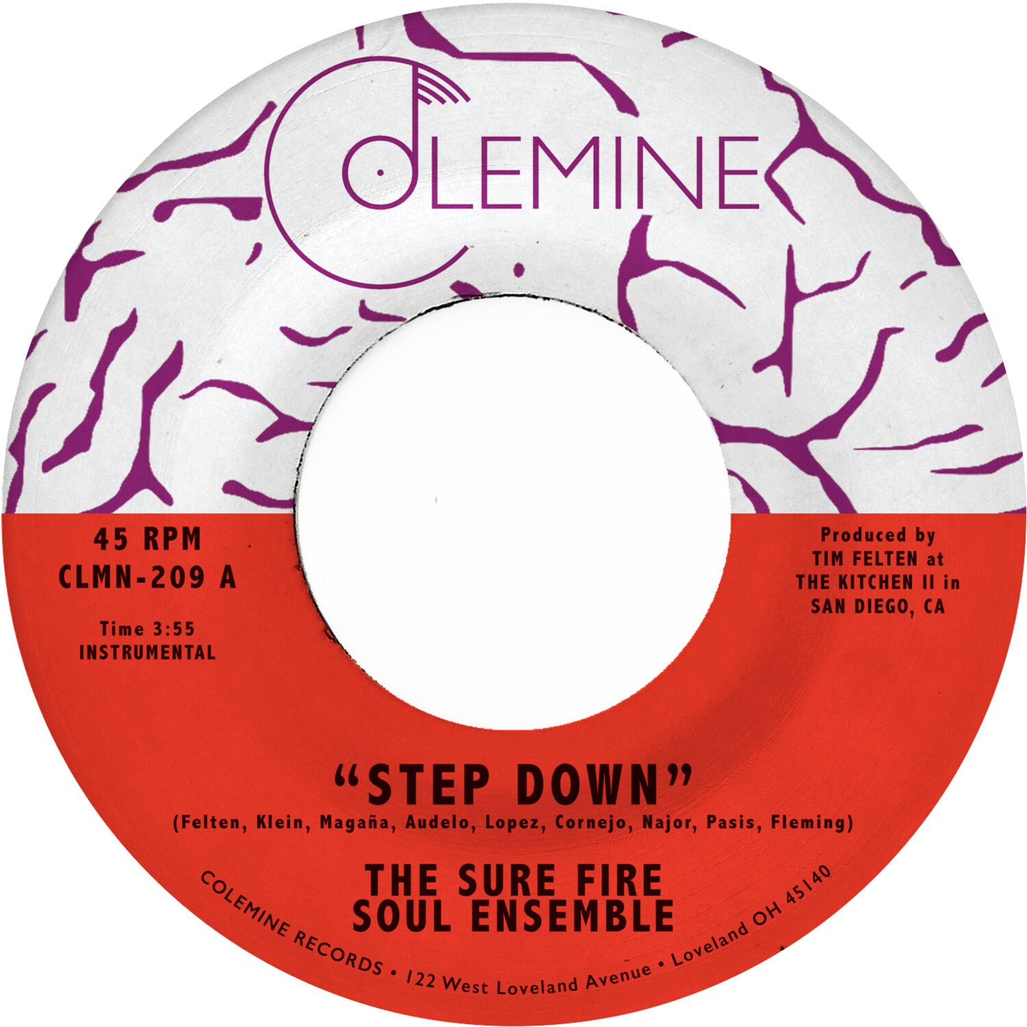 Sure Fire Soul Ensemble - Step Down (Clear Vinyl)