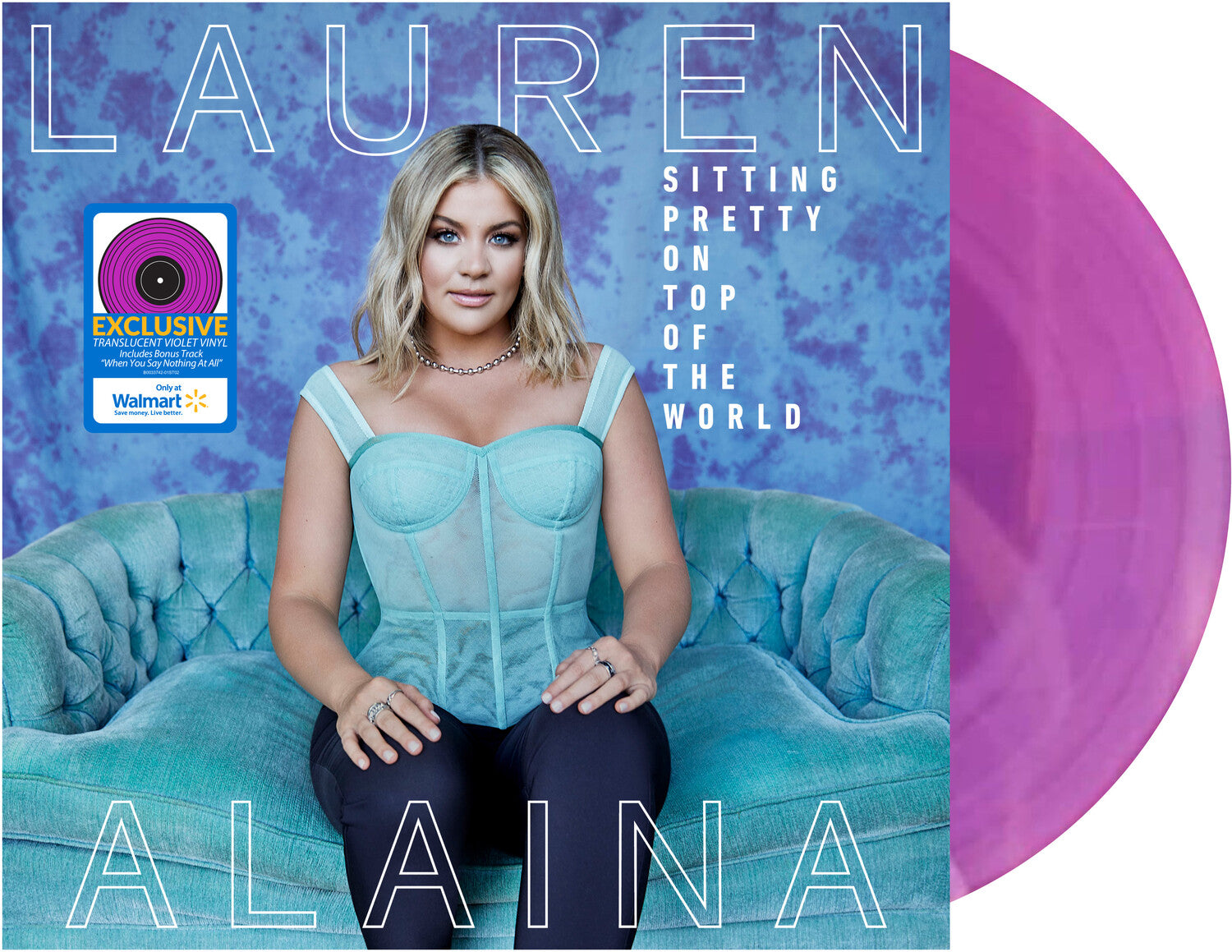 Lauren Alaina - Sitting Pretty On Top Of The World 2xLP (Pink Vinyl)