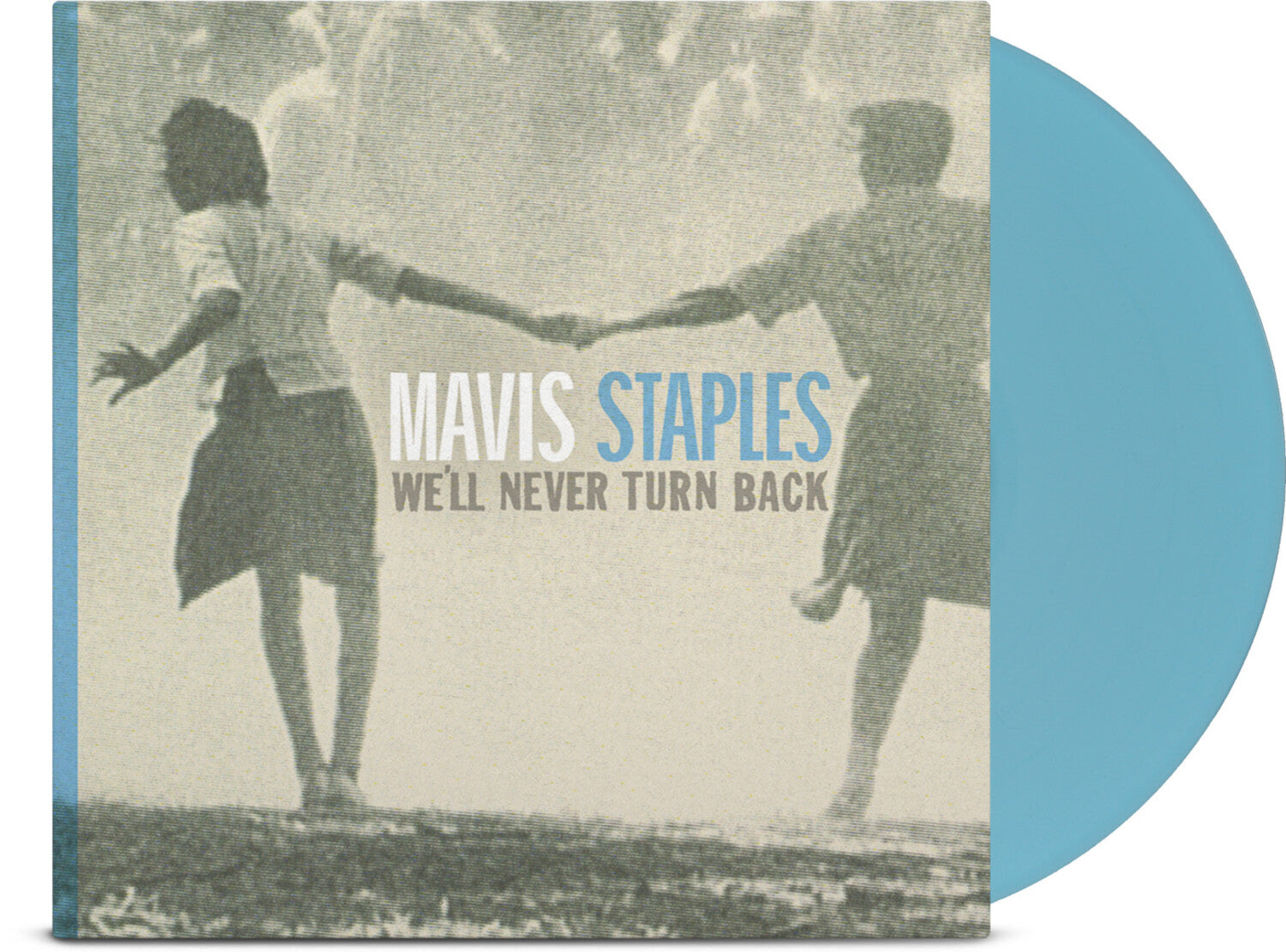 Mavis Staples - We'll Never Turn Back - Aqua Blue (Anniversary Edition)