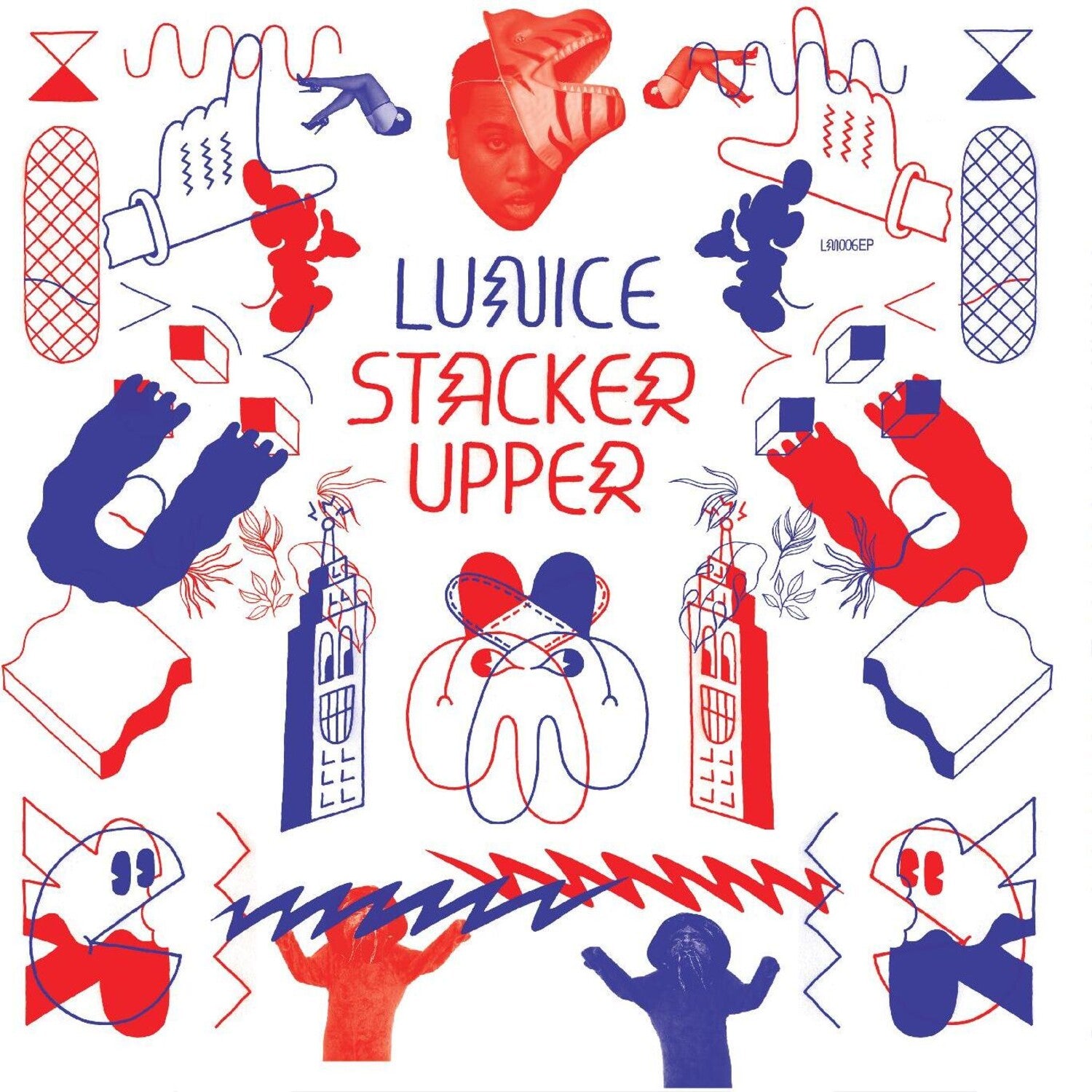 Lunice - Stacker Upper (Blue Vinyl)