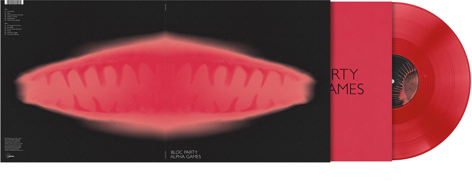 Bloc Party - Alpha Games LP – Indie Exclusive (Red Vinyl)