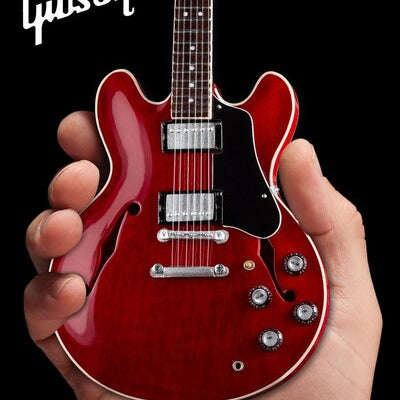 Axe Hvn Gg320 Gibson Es335 Faded Cherry Red Mini G - Axe Hvn Gg320 Gibson Es335 Faded Cherry Red Mini G