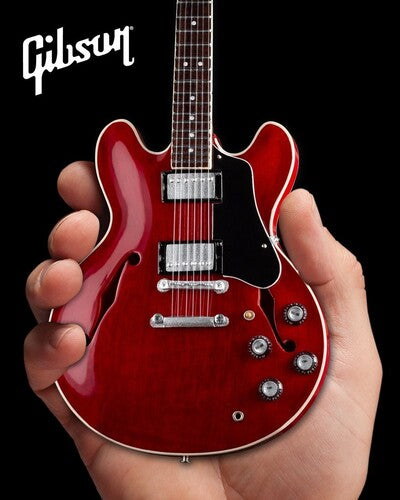 Axe Hvn Gg320 Gibson Es335 Faded Cherry Red Mini G - Axe Hvn Gg320 Gibson Es335 Faded Cherry Red Mini G