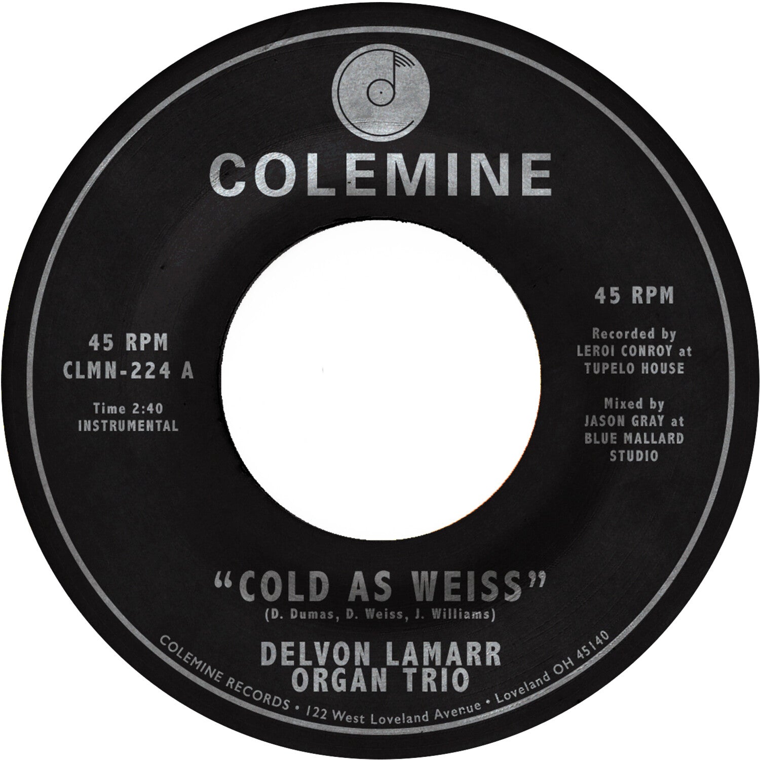 Delvon Lamarr Organ Trio - Cold As Weiss