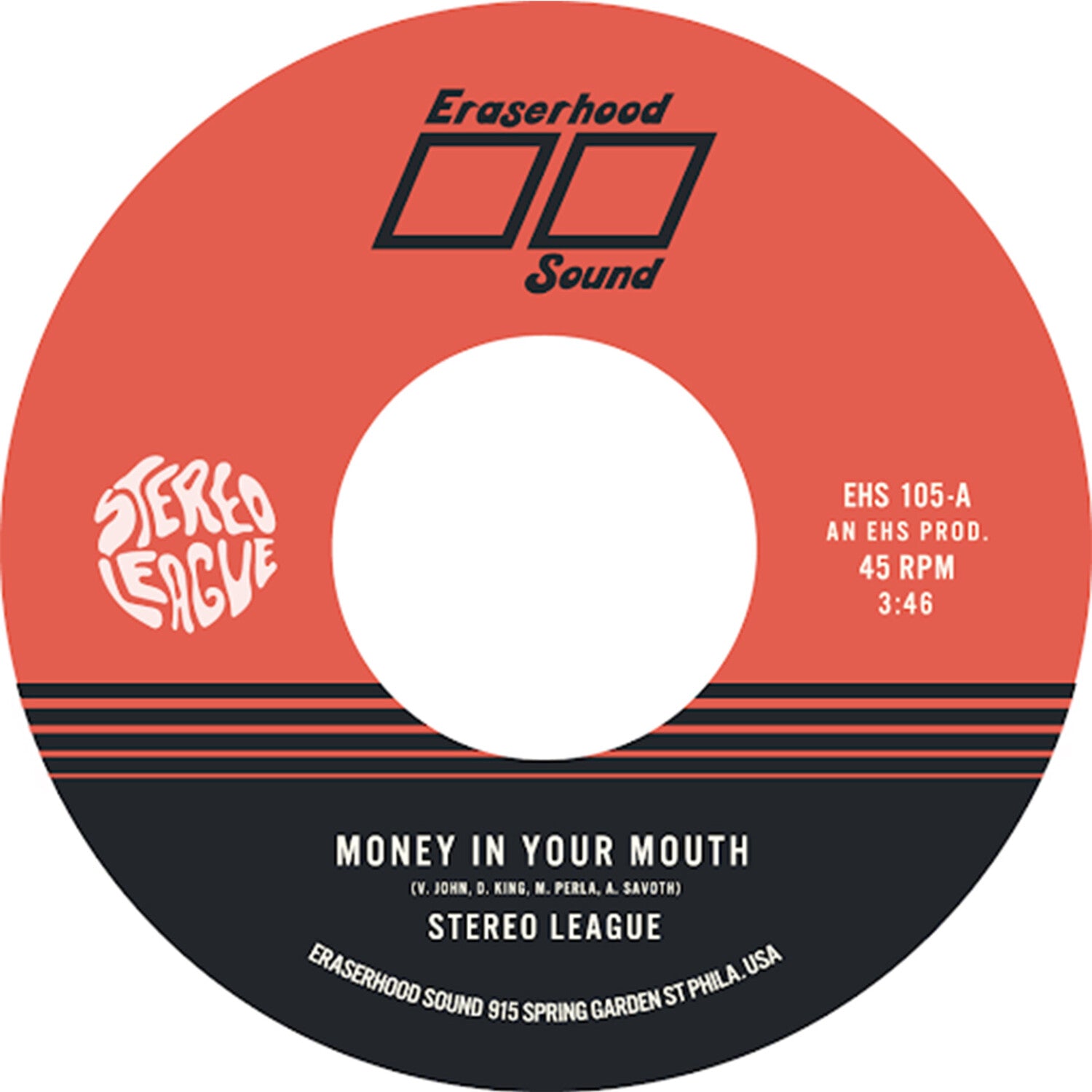 Stereo League - Money In Your Mouth / Miss Me (Coke Bottle Clear) (Clear Vinyl)