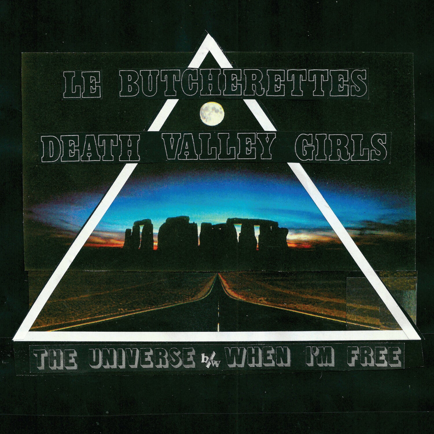 Le Butcherettes / Death Valley Girls - The Universe b/w When I'm Free (Clear Vinyl)